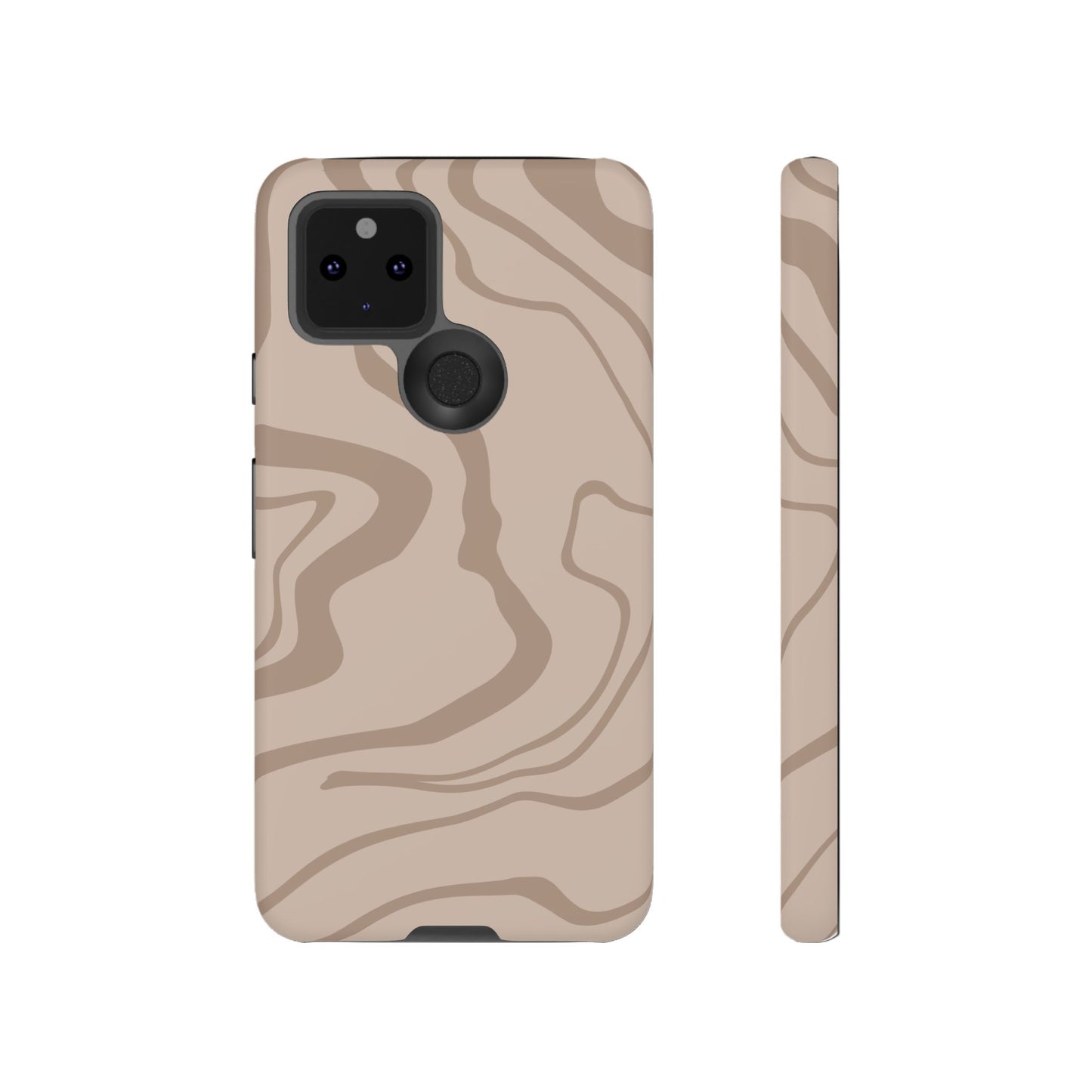 Beige designed Tough Case