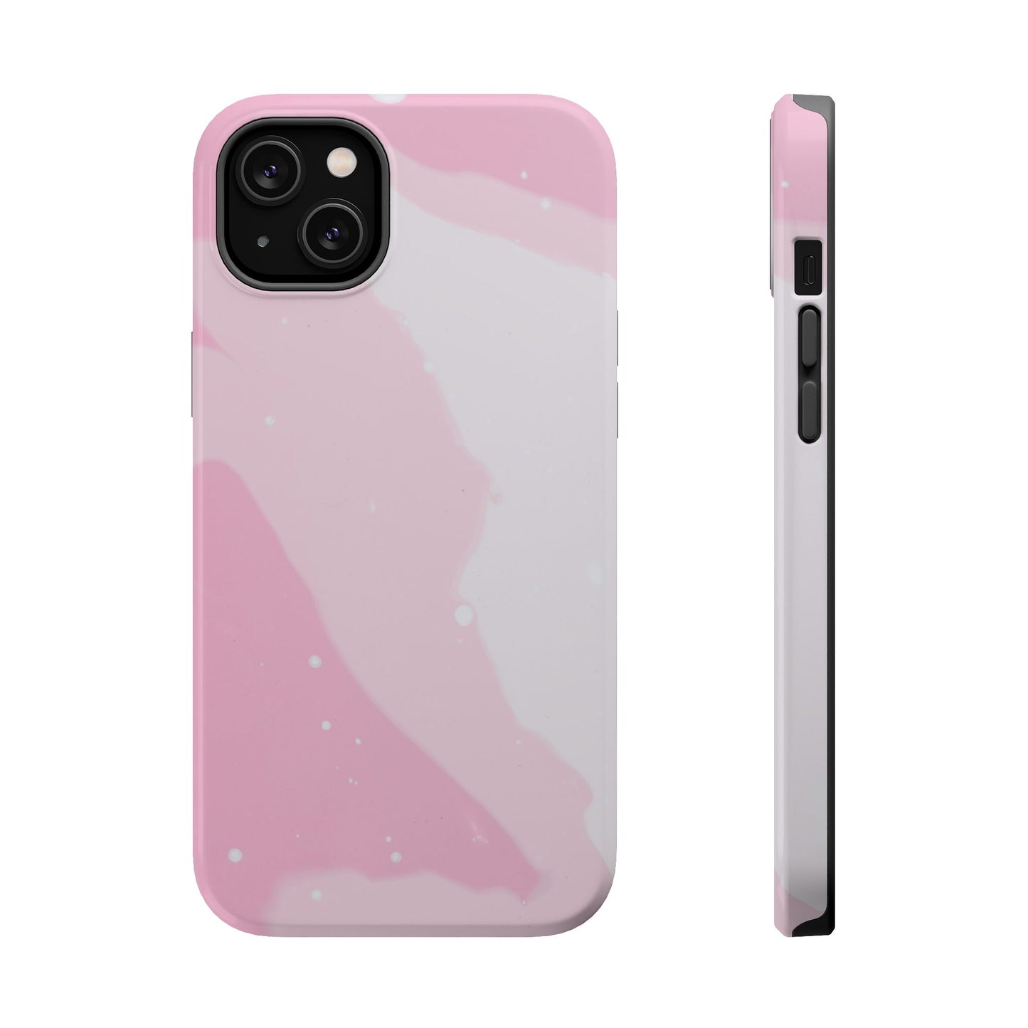 Pink and White Magnetic Tough Case