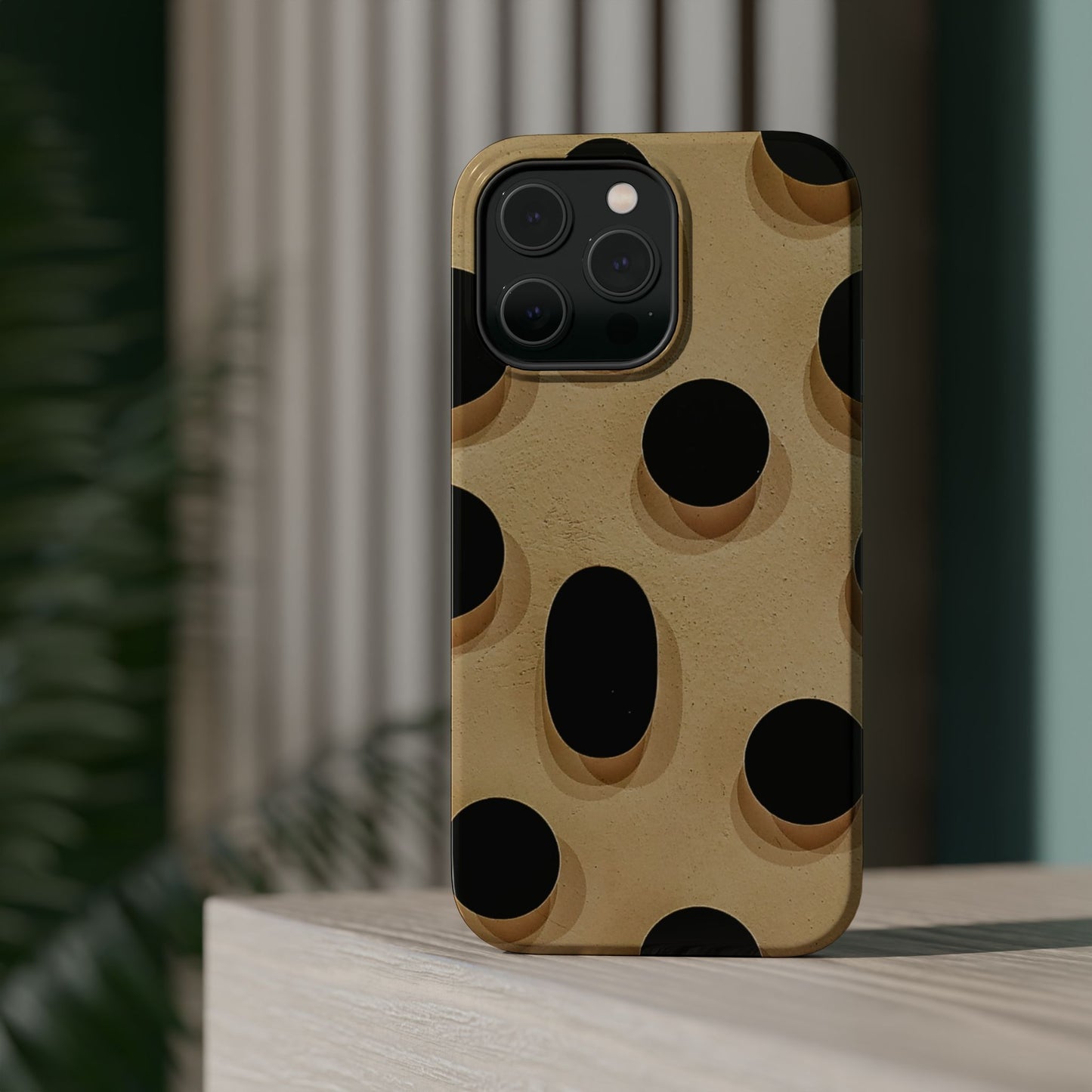 Leopard polka dot Magnetic Tough Case