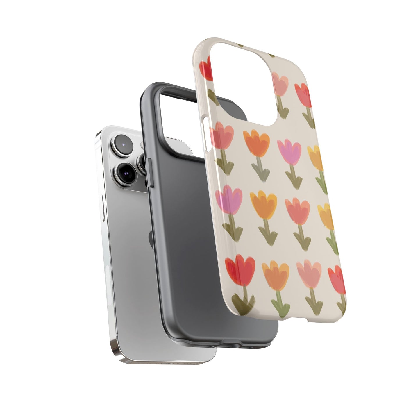 Pastel Flowers Tough Case