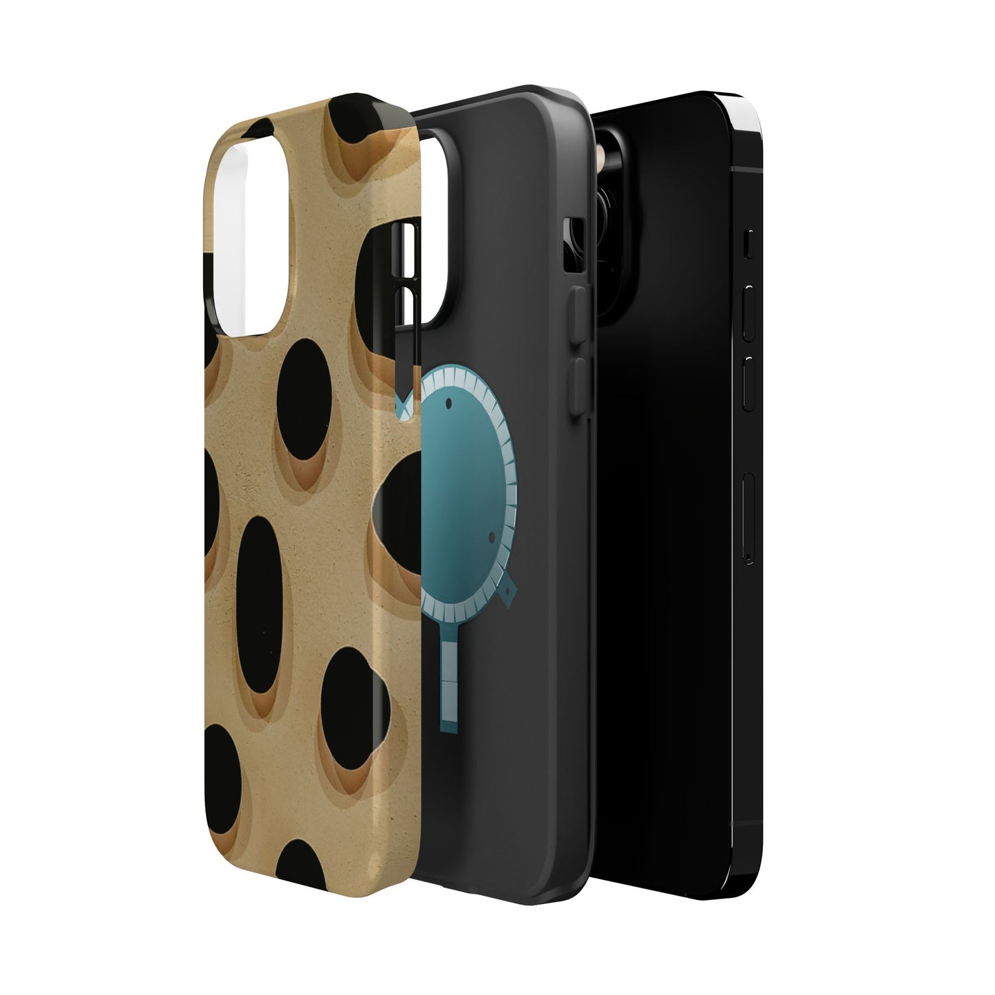 Leopard polka dot Magnetic Tough Case