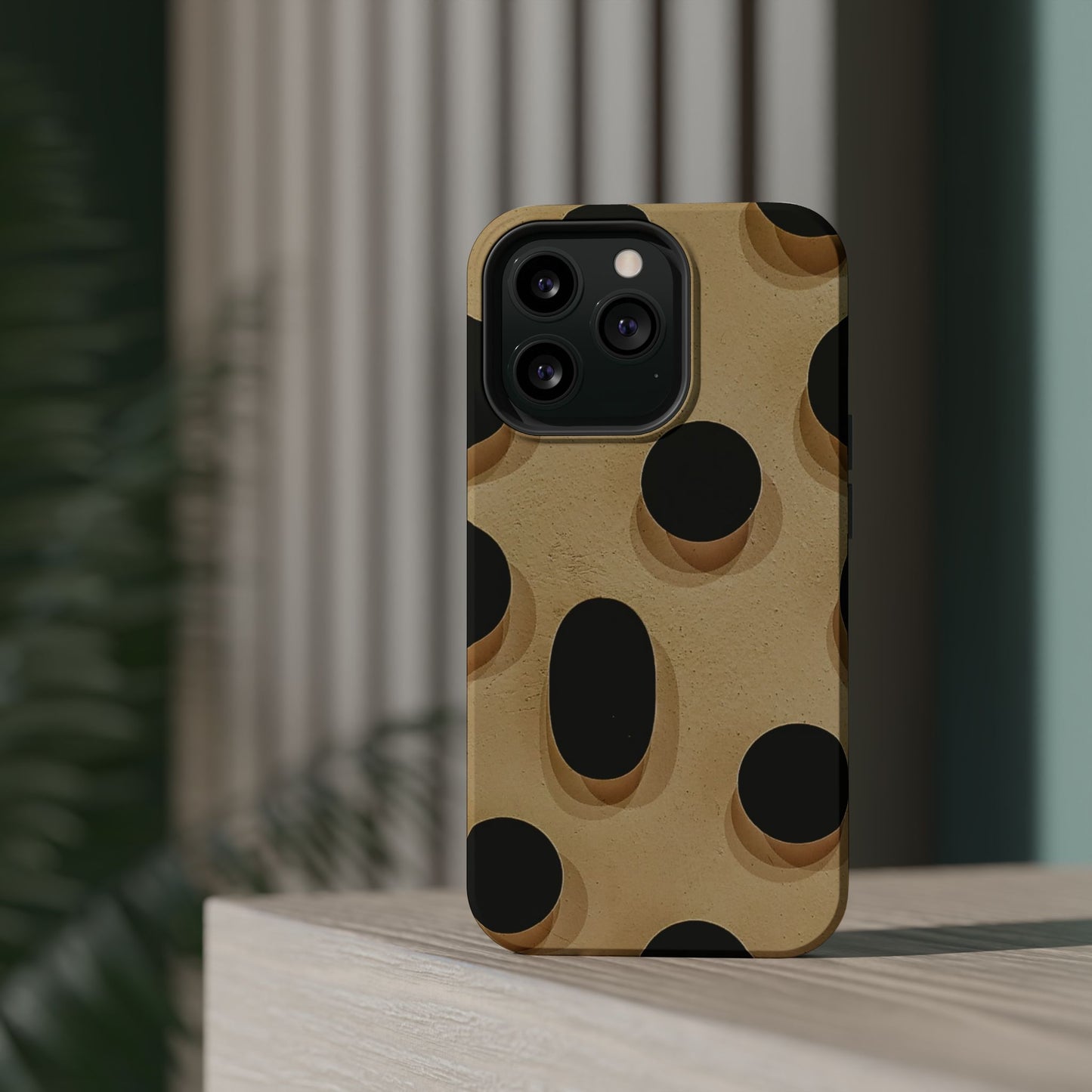 Leopard polka dot Magnetic Tough Case