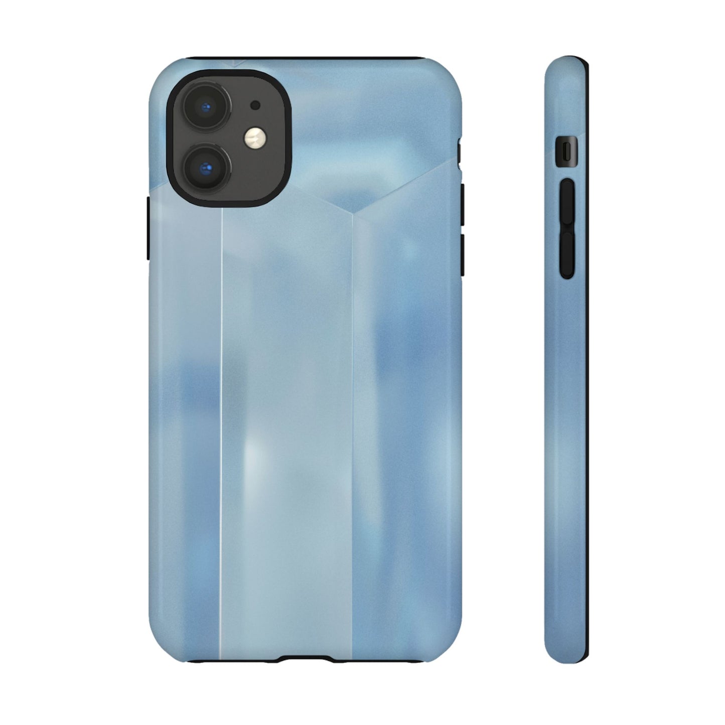 Baby Blue Glassy Tough Case