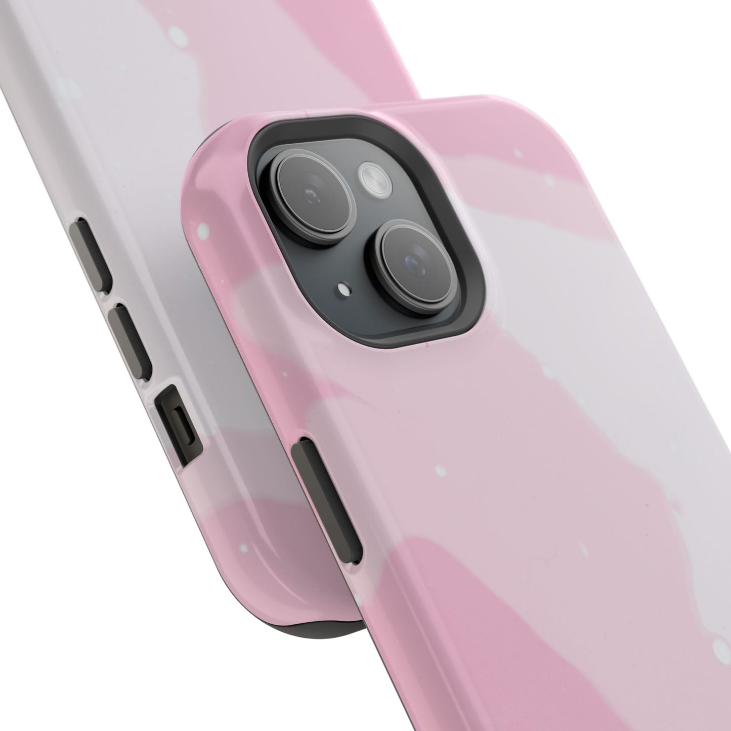 Pink and White Magnetic Tough Case