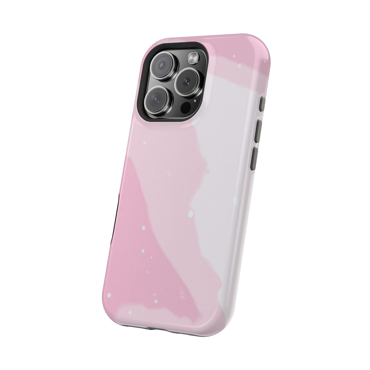 Pink and White Magnetic Tough Case