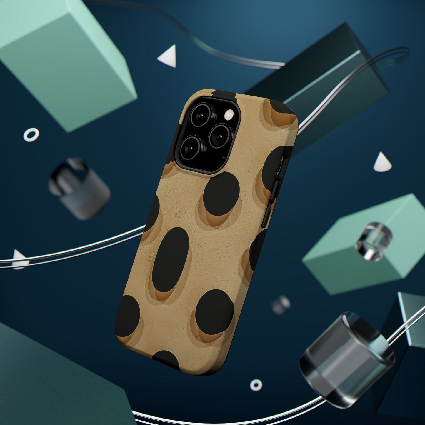 Leopard polka dot Magnetic Tough Case