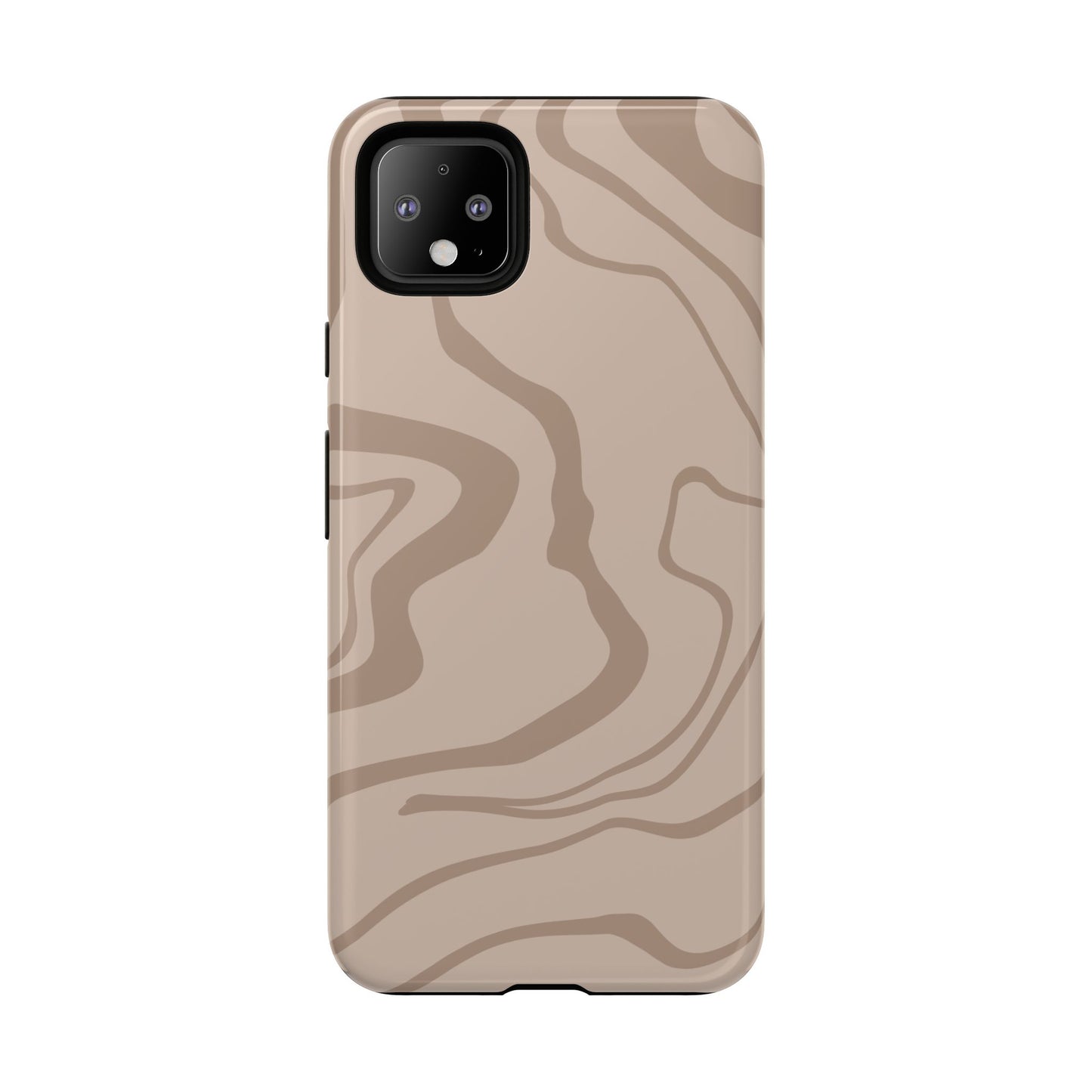 Beige designed Tough Case