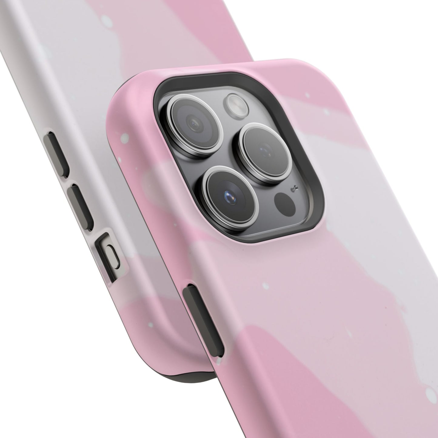 Pink and White Magnetic Tough Case
