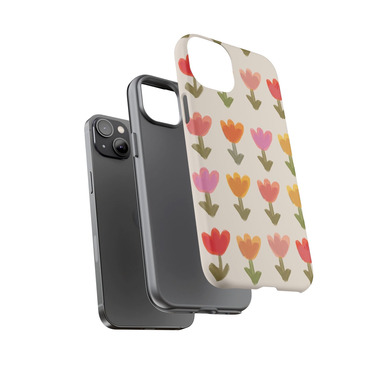 Pastel Flowers Tough Case