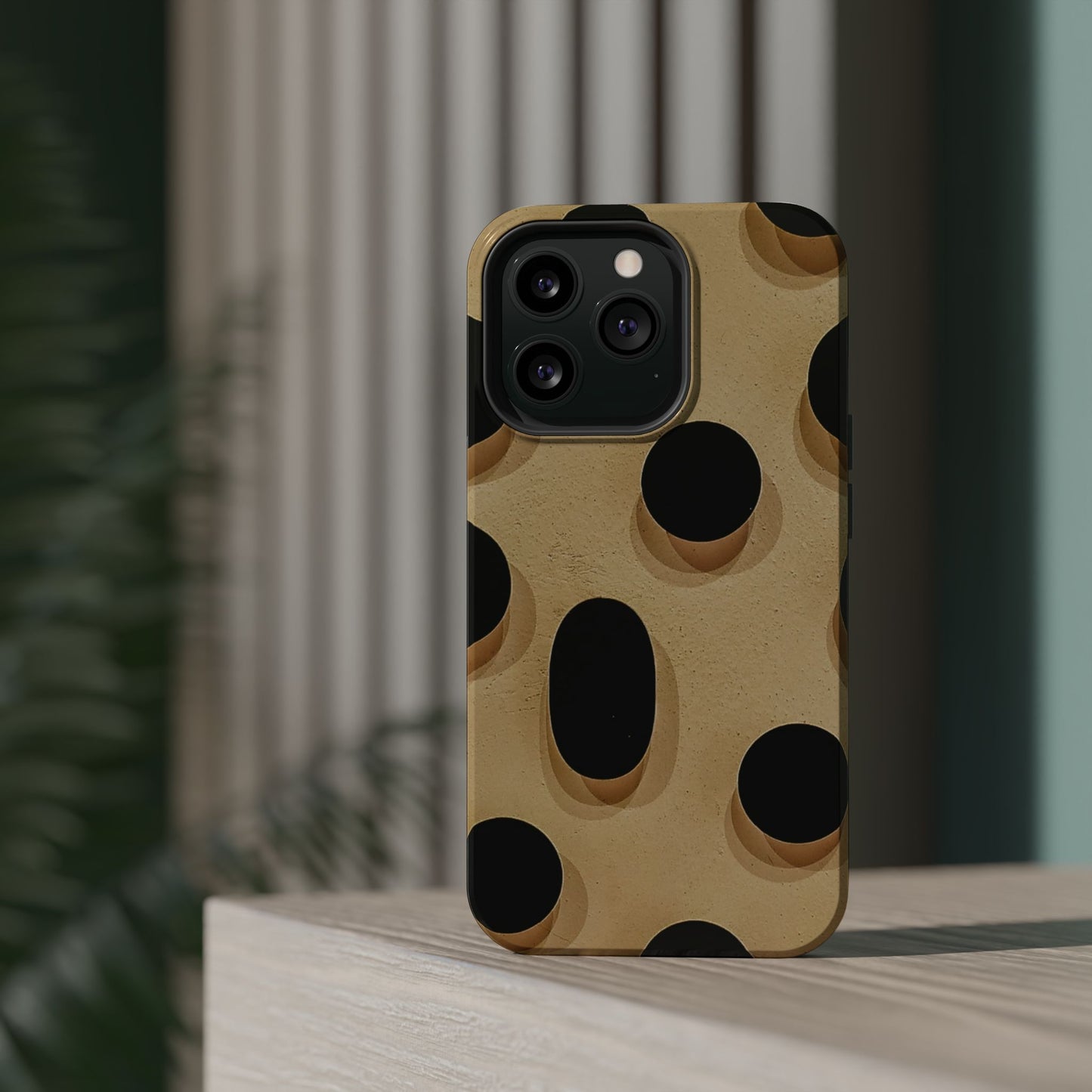 Leopard polka dot Magnetic Tough Case