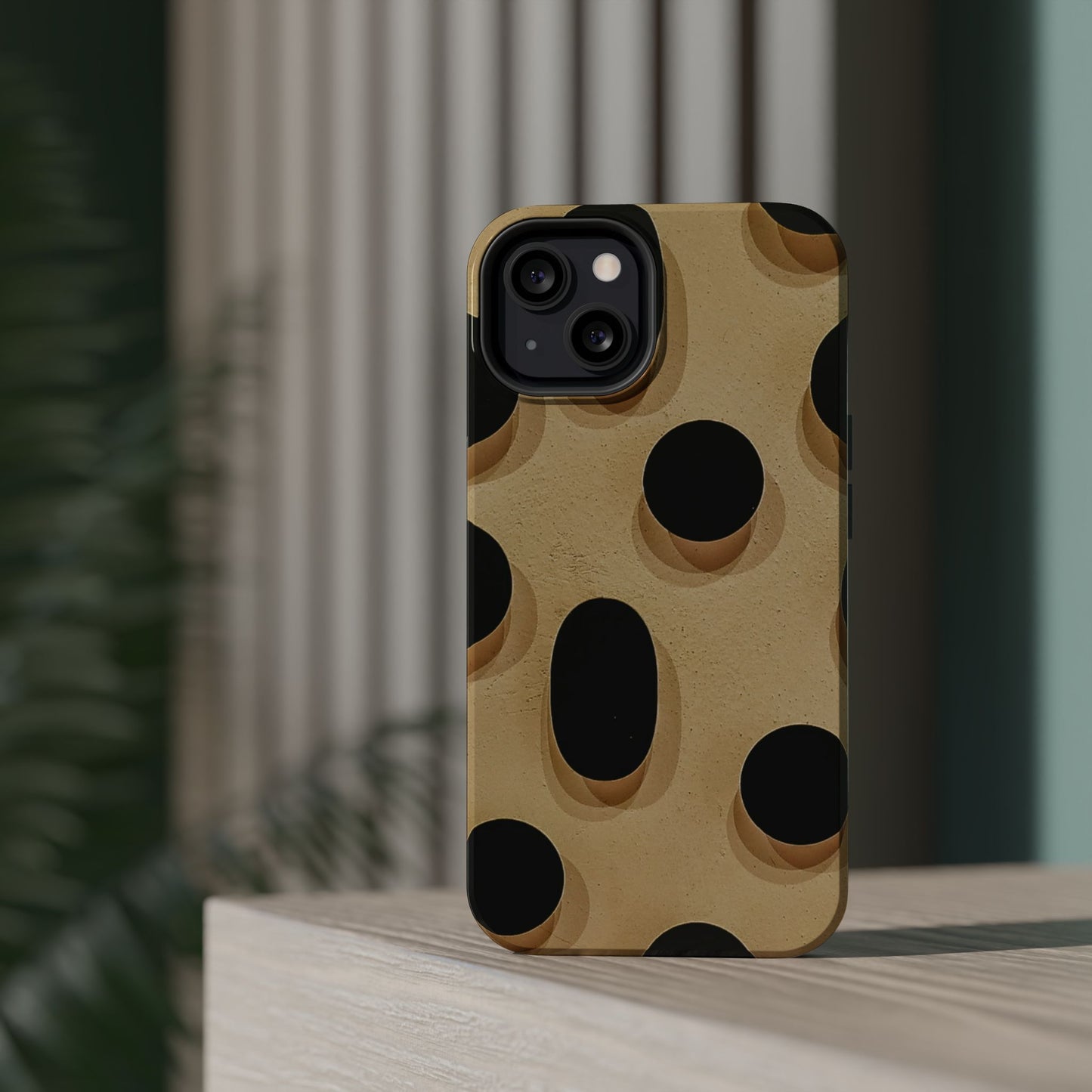 Leopard polka dot Magnetic Tough Case