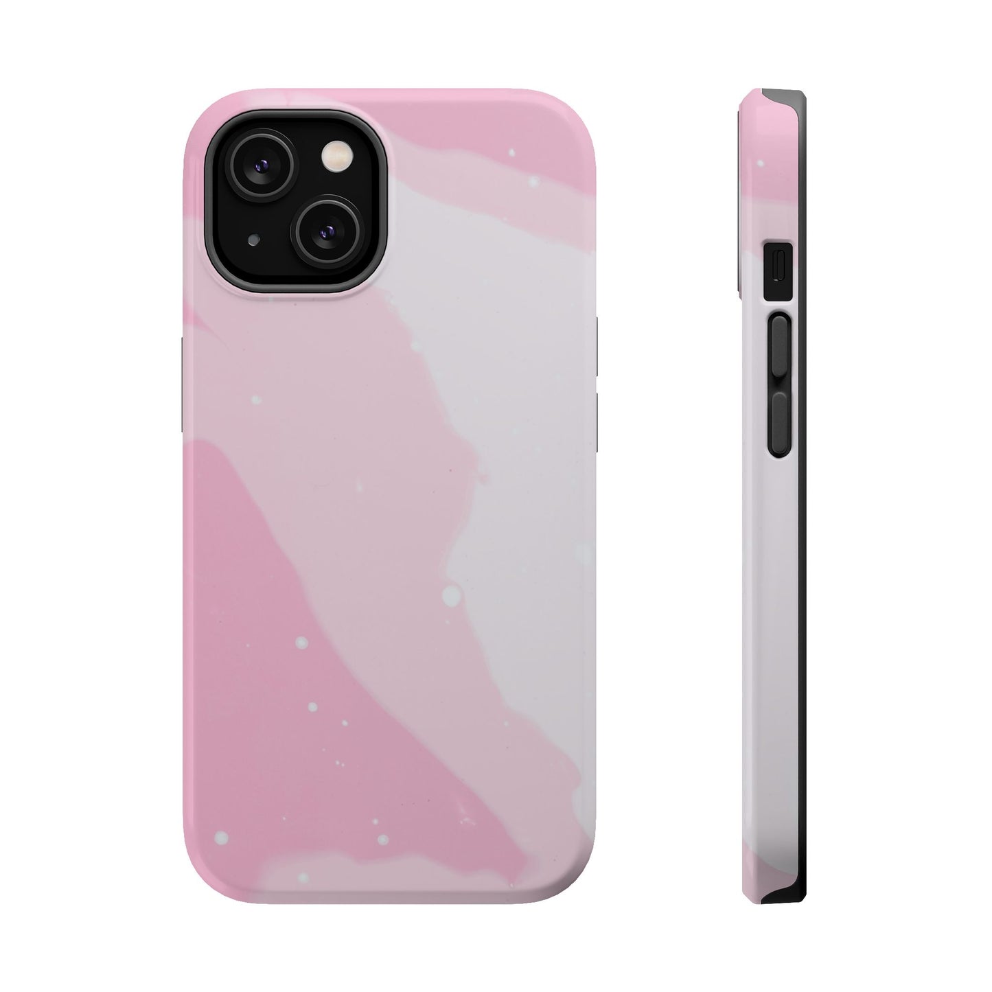 Pink and White Magnetic Tough Case