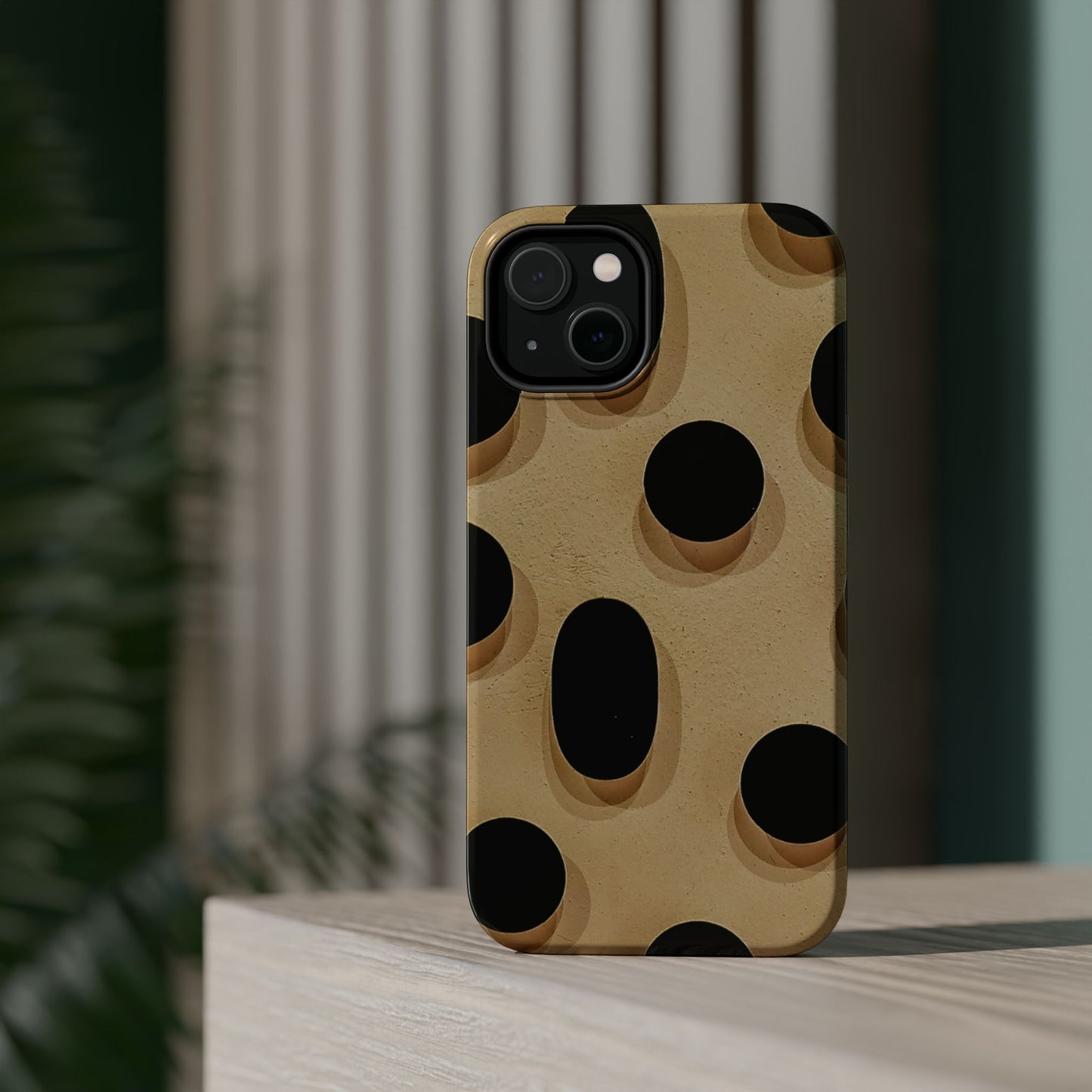 Leopard polka dot Magnetic Tough Case