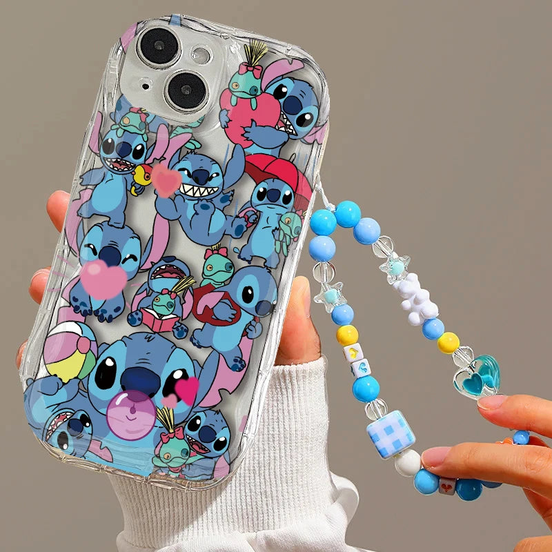 Cute Stitch Cartoon Case For iPhone