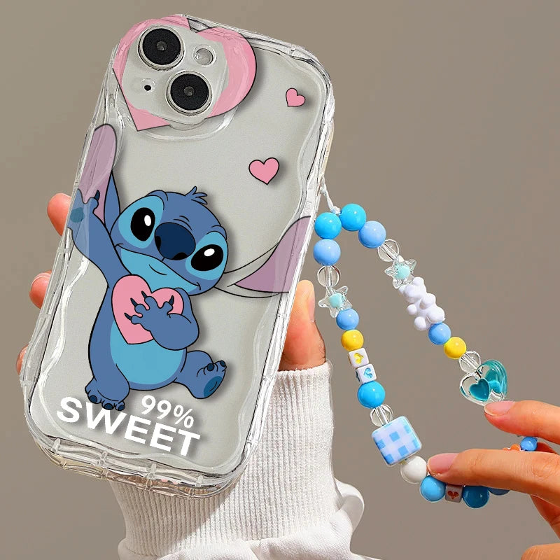 Cute Stitch Cartoon Case For iPhone