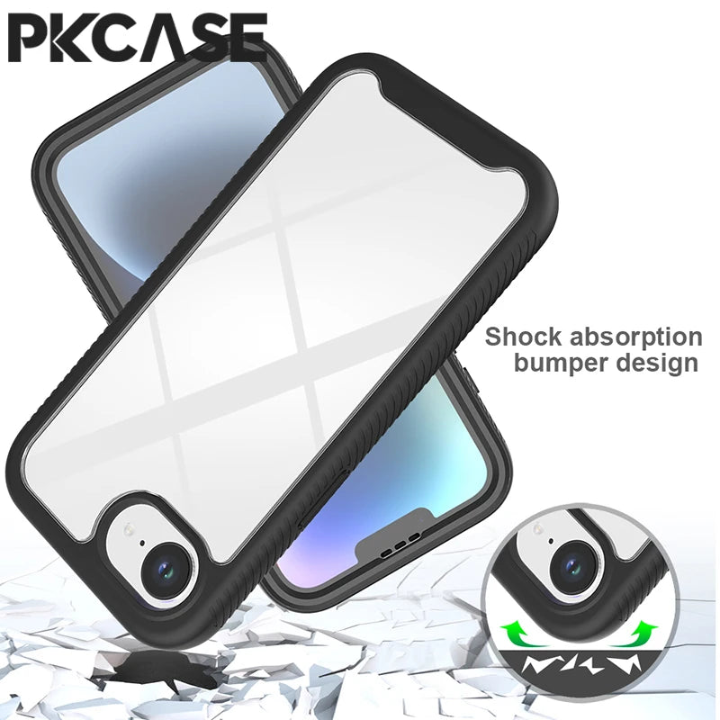 360 Full Coverage Protective Case For iPhone