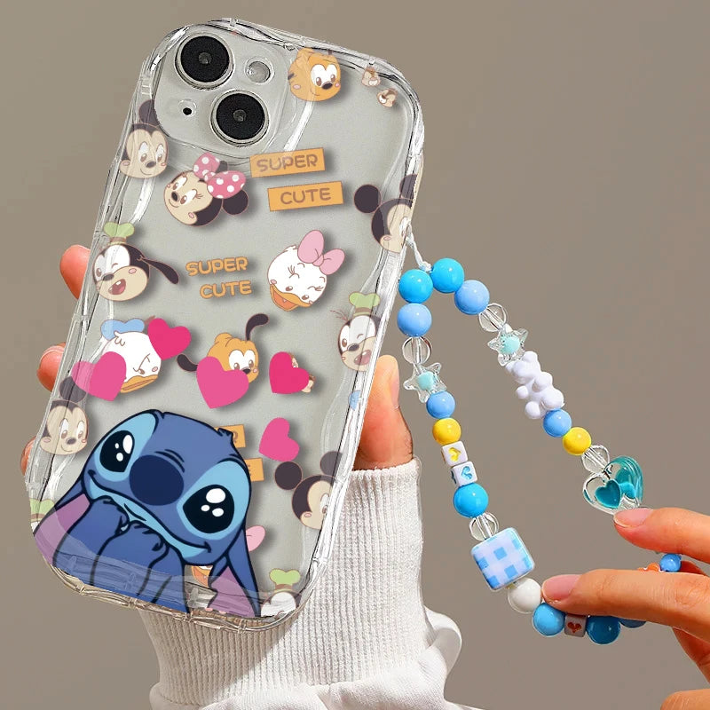 Cute Stitch Cartoon Case For iPhone