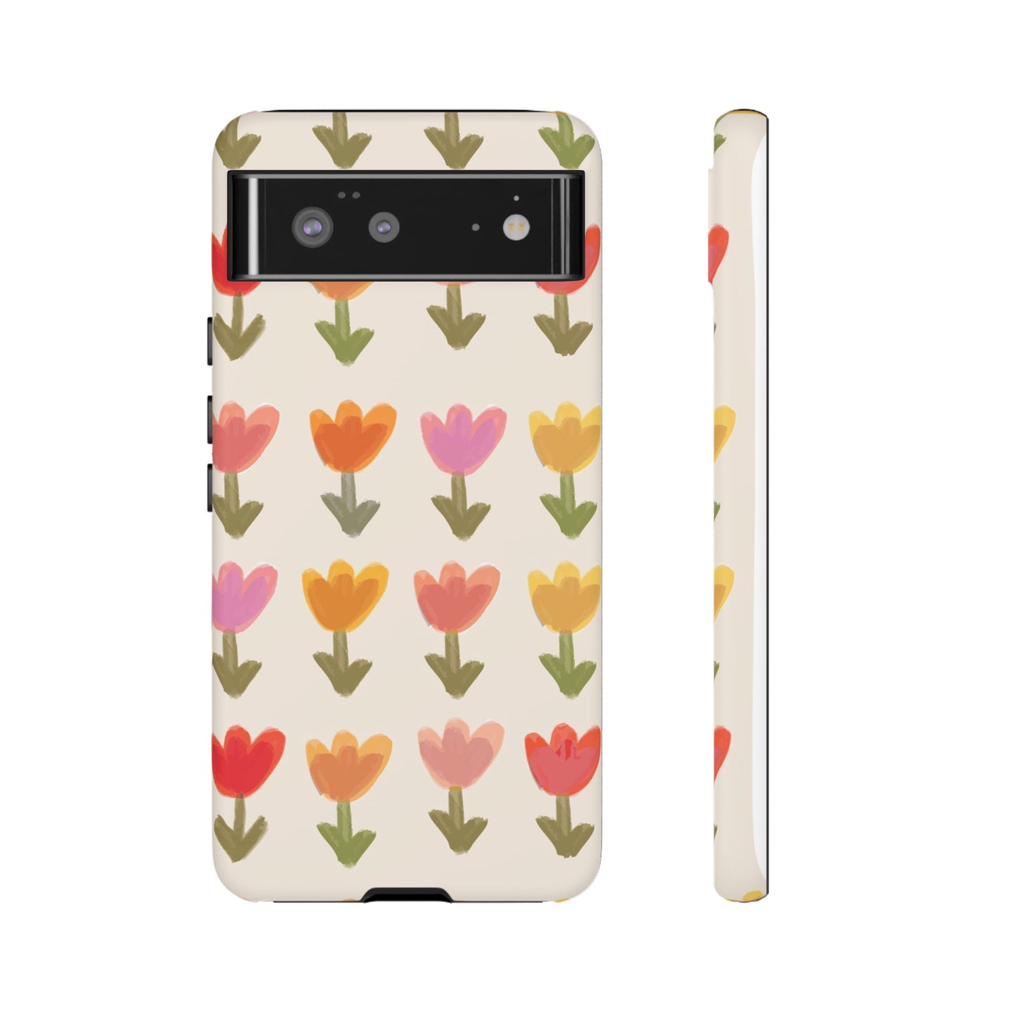 Pastel Flowers Tough Case