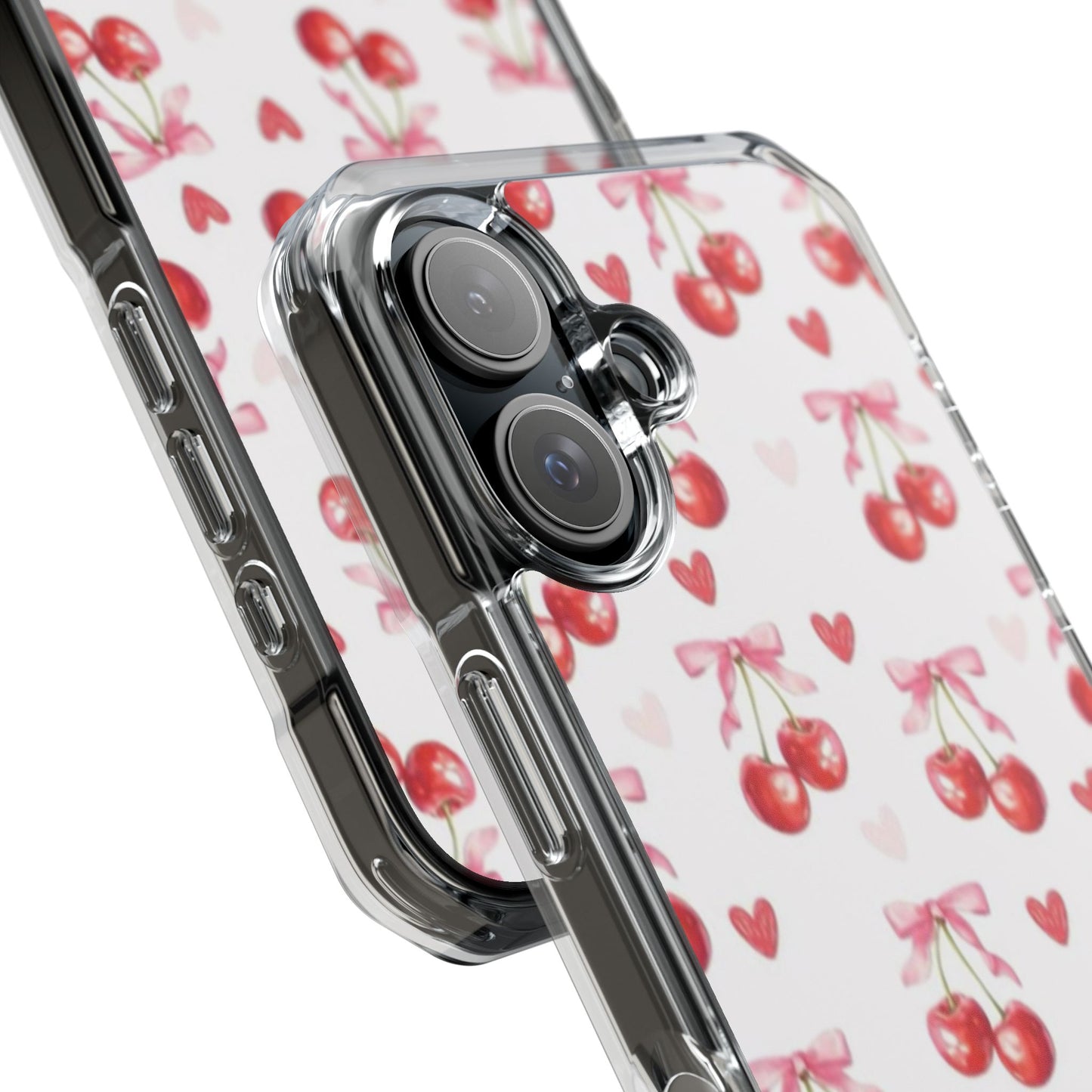 Coquette Cherries Magnetic Clear Impact Case