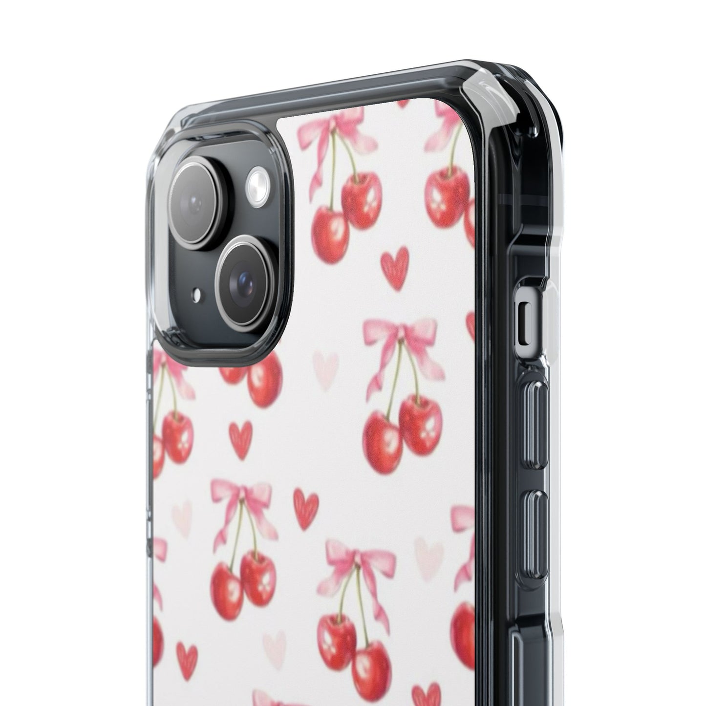 Coquette Cherries Magnetic Clear Impact Case