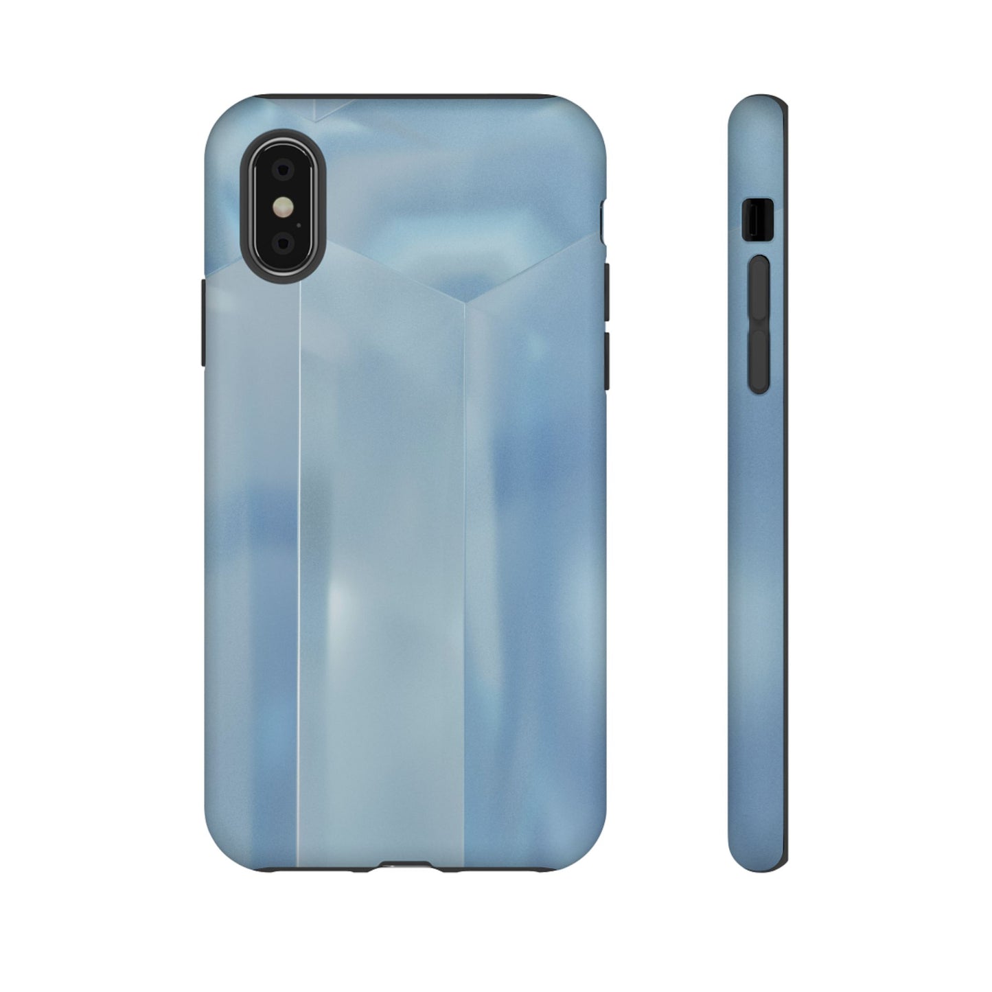 Baby Blue Glassy Tough Case