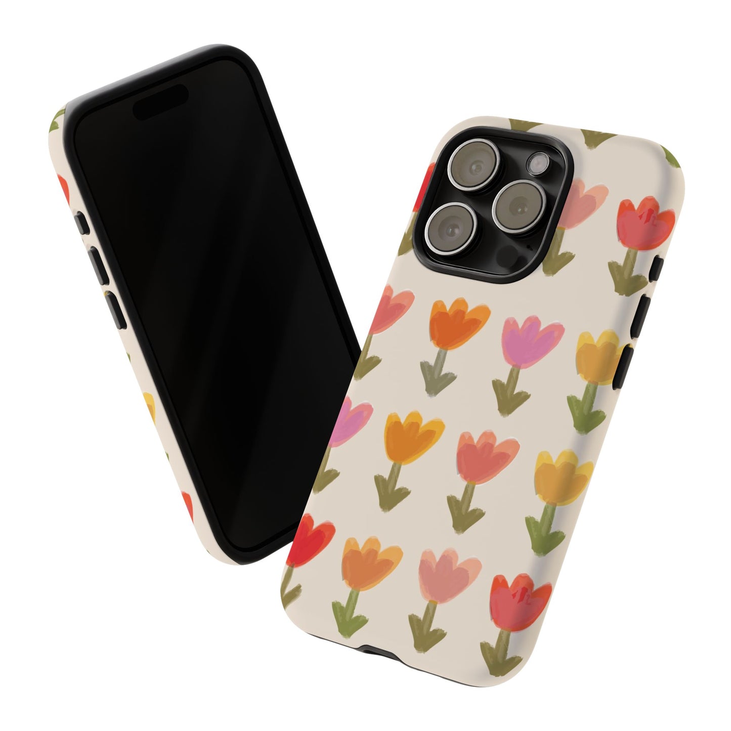 Pastel Flowers Tough Case