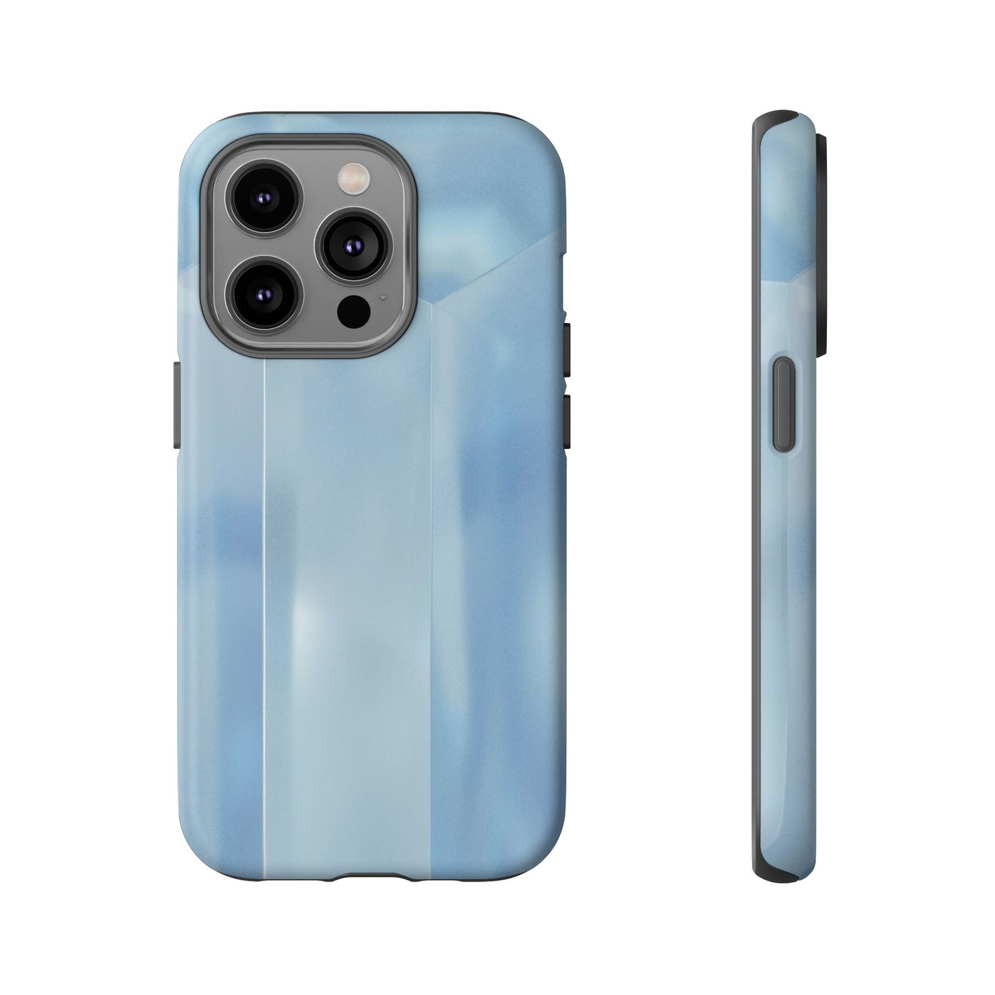 Baby Blue Glassy Tough Case