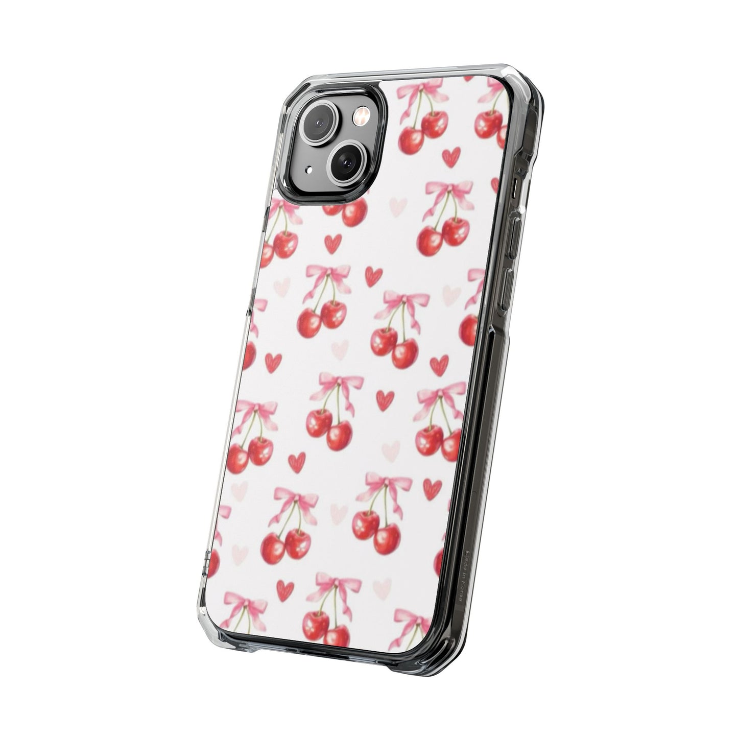 Coquette Cherries Magnetic Clear Impact Case