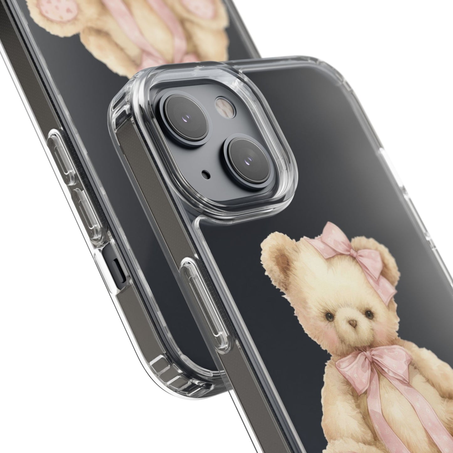 Coquette Teddy Bear Clear Case