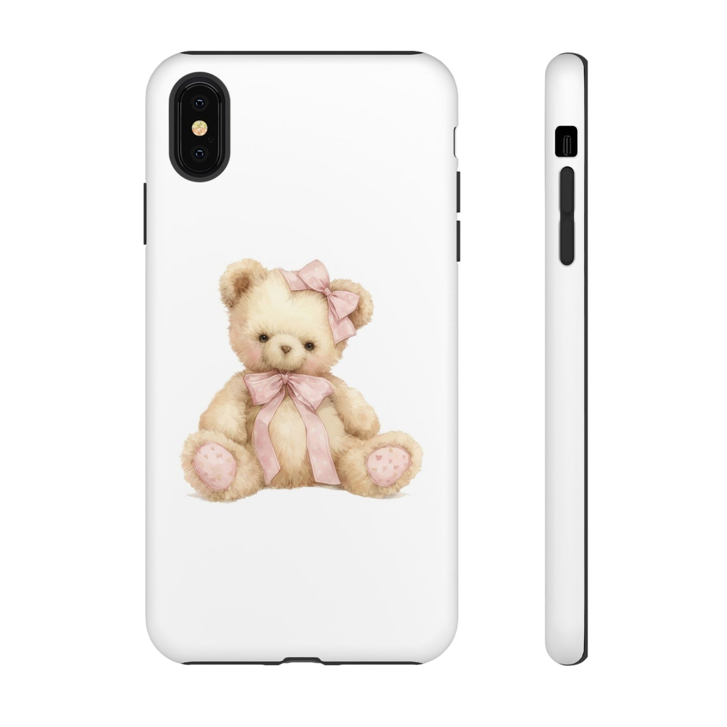 Coquette Teddy Bear Aesthetic Tough Phone Case