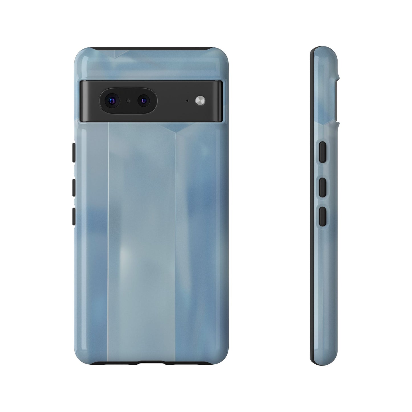 Baby Blue Glassy Tough Case