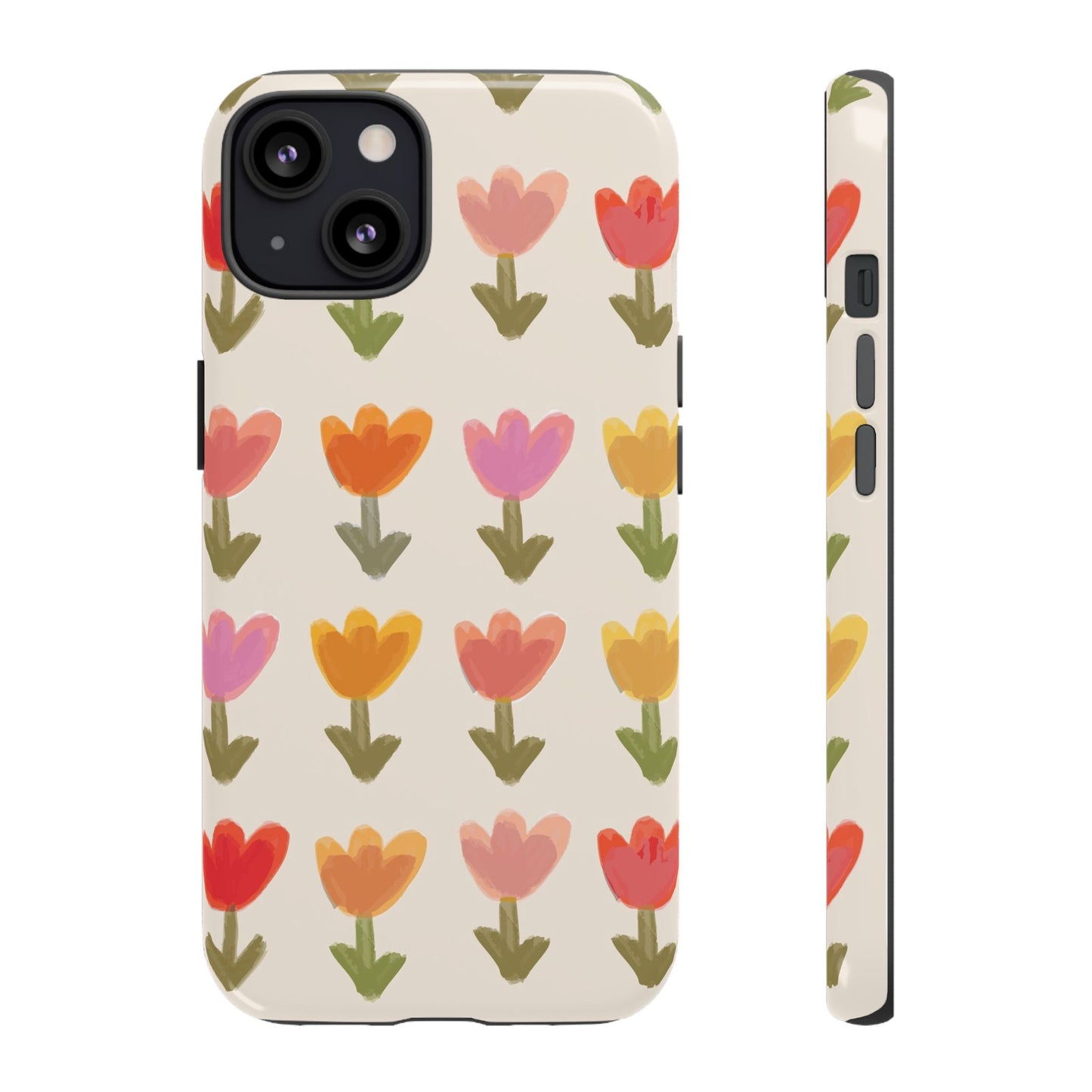 Pastel Flowers Tough Case