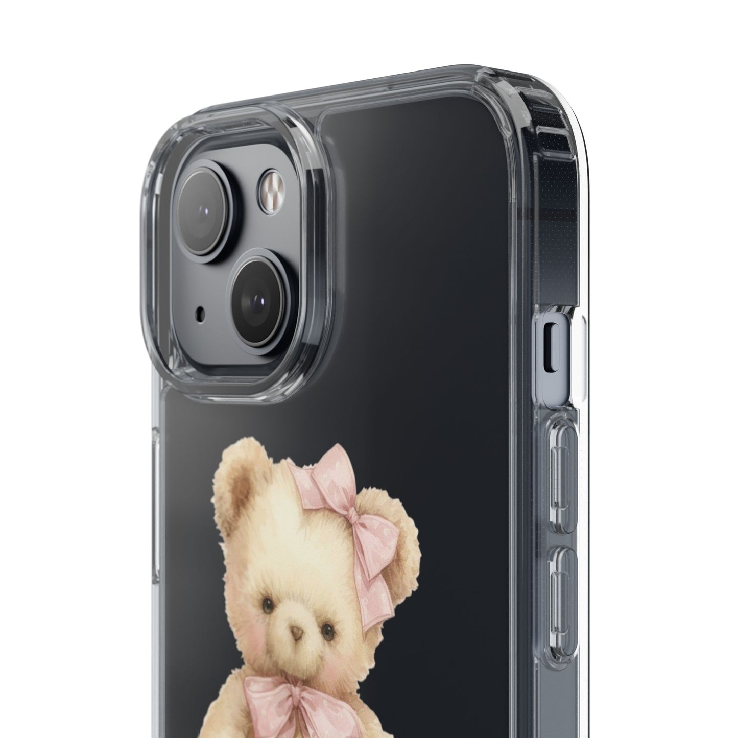 Coquette Teddy Bear Clear Case