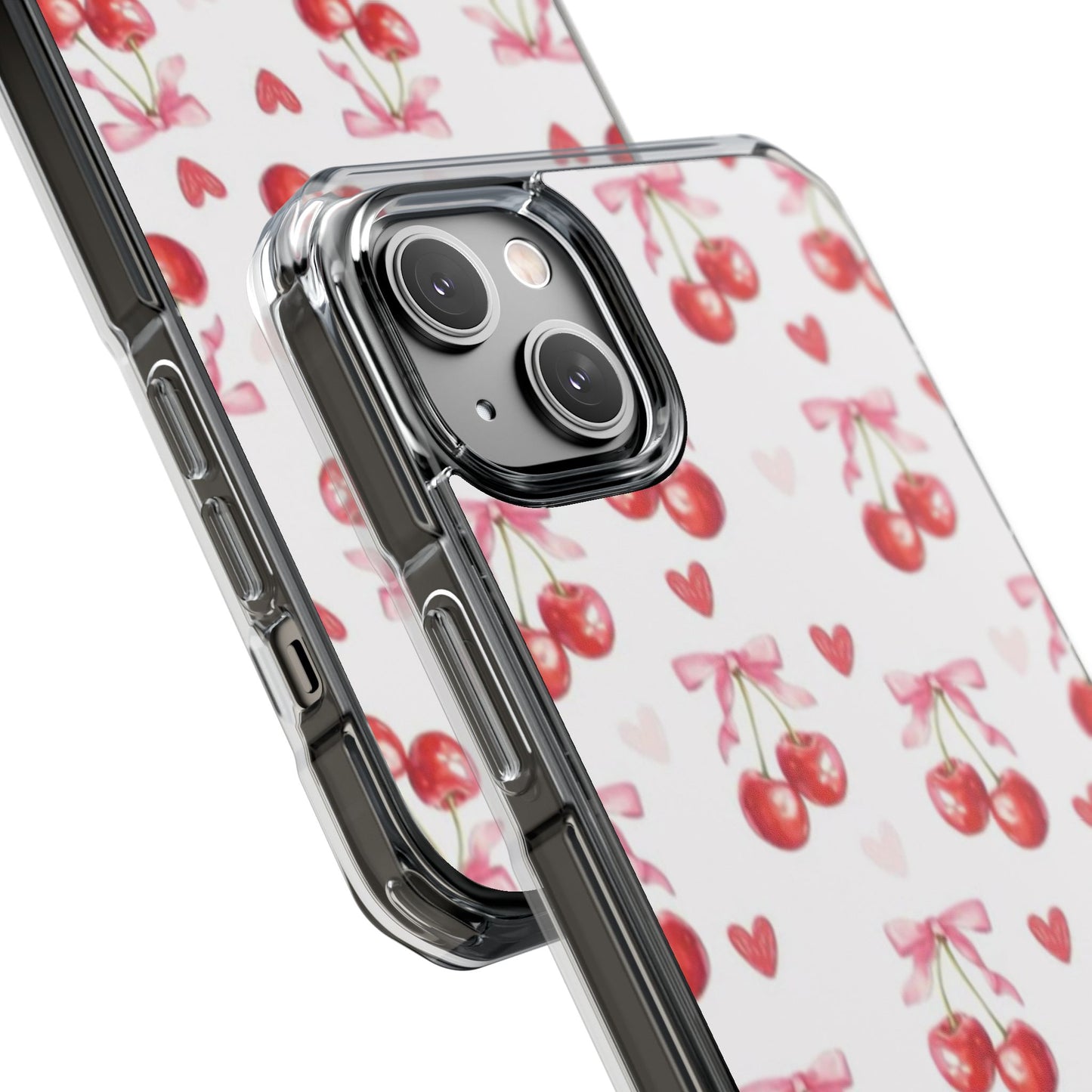 Coquette Cherries Magnetic Clear Impact Case