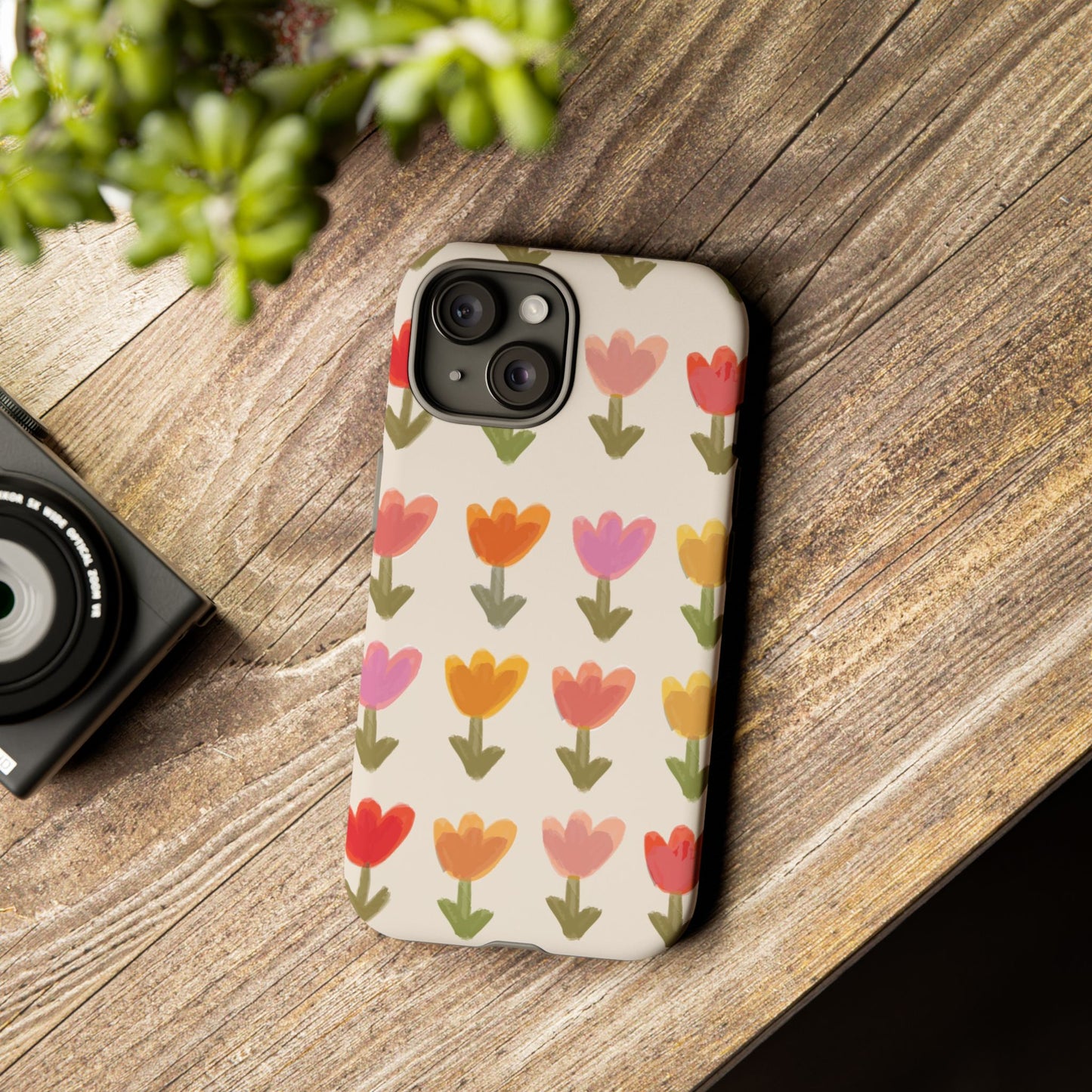 Pastel Flowers Tough Case