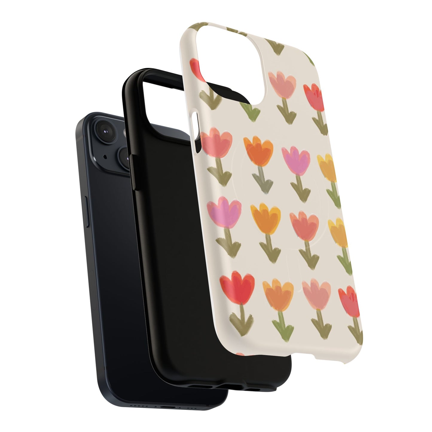 Pastel Flowers Tough Magnetic Case