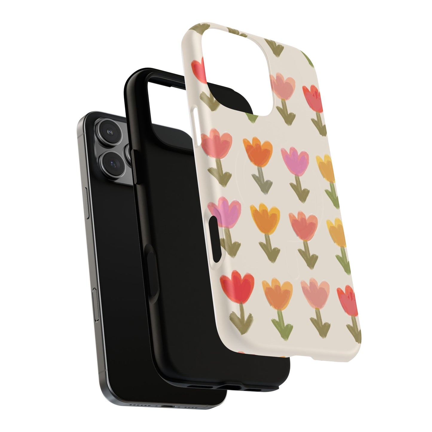 Pastel Flowers Tough Magnetic Case