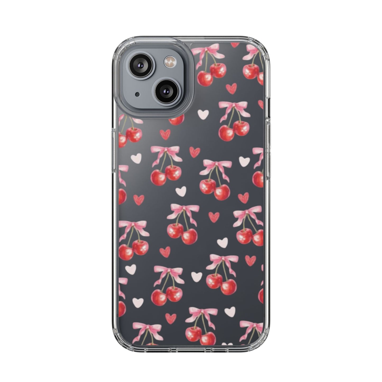 Coquette Cherries Clear Case