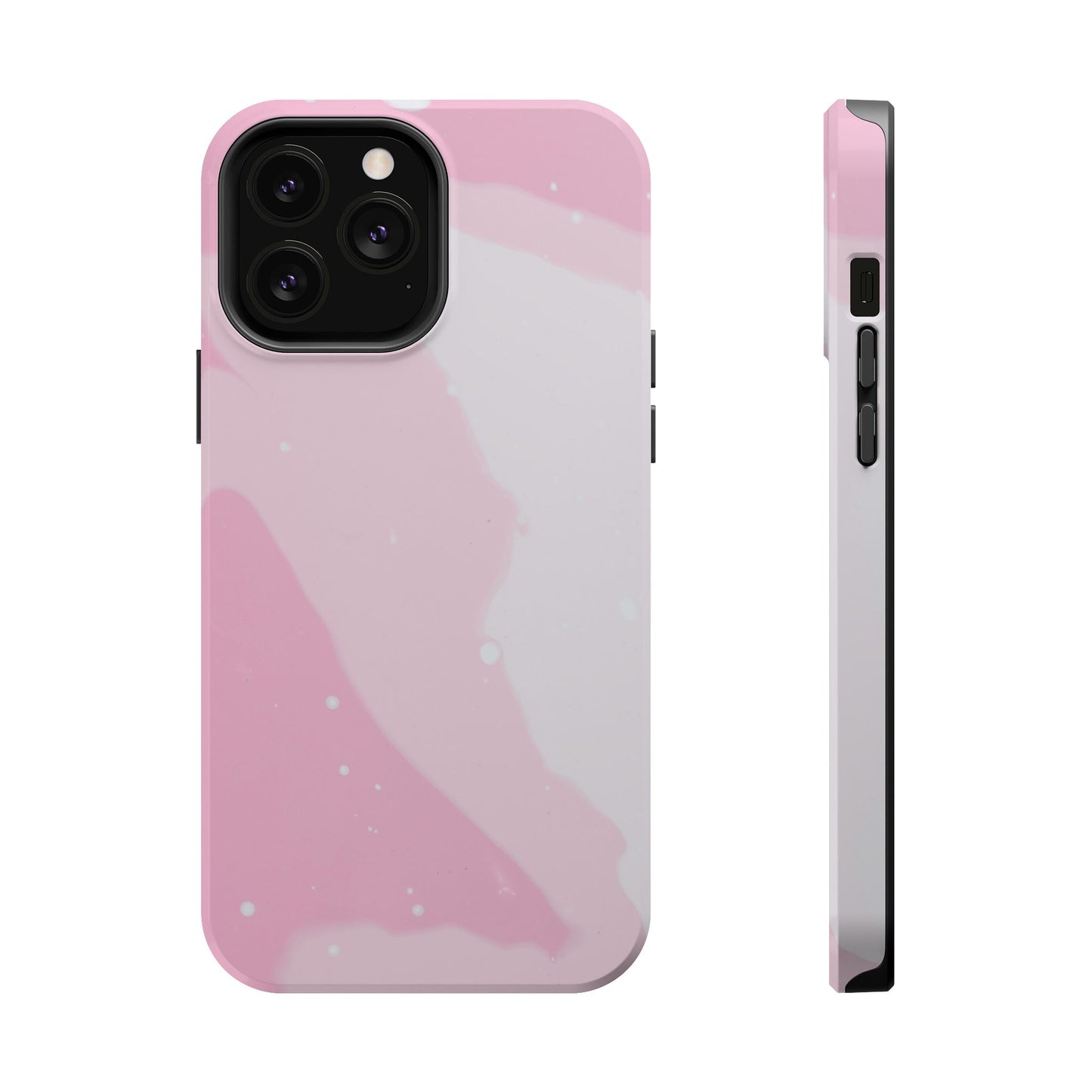 Pink and White Magnetic Tough Case