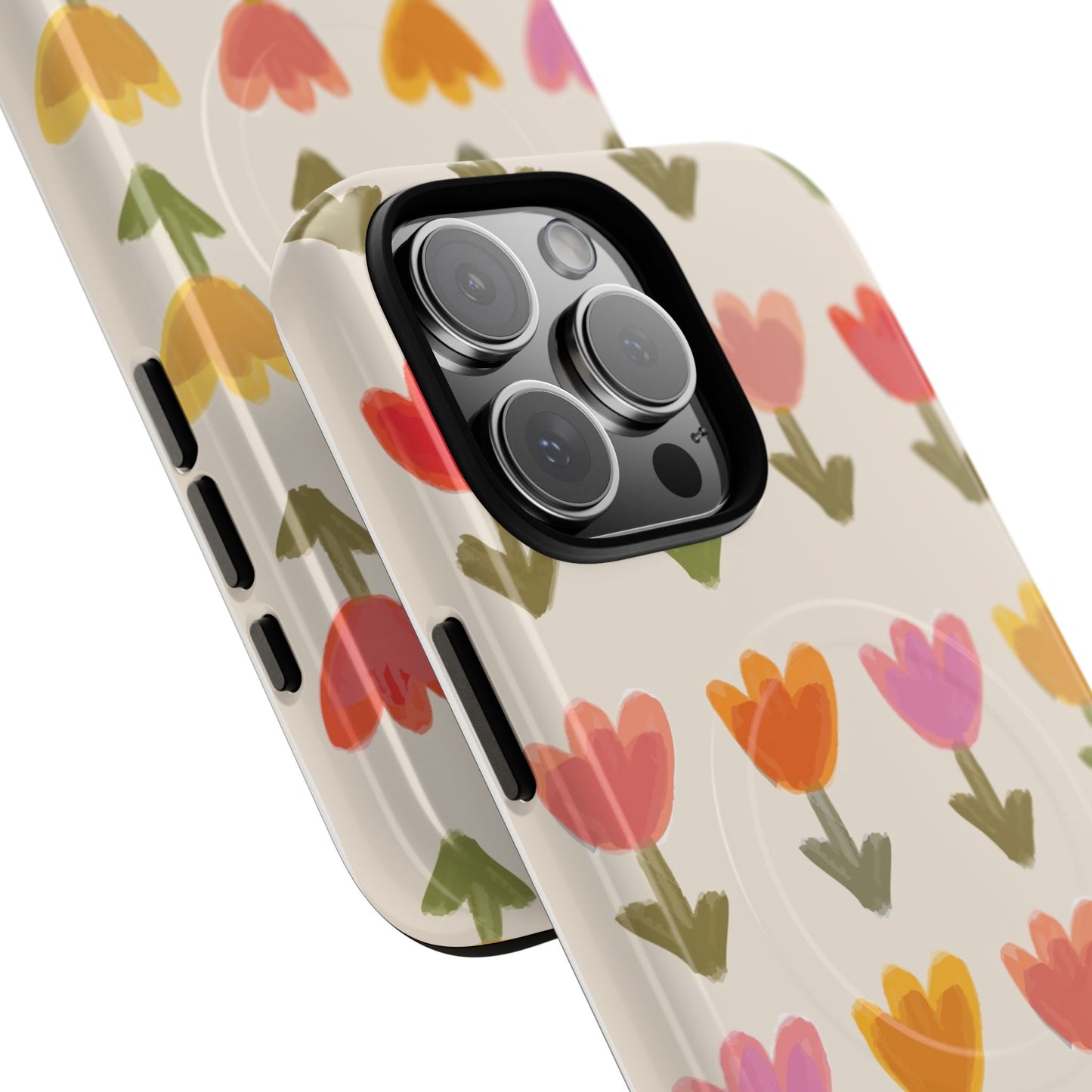 Pastel Flowers Tough Magnetic Case