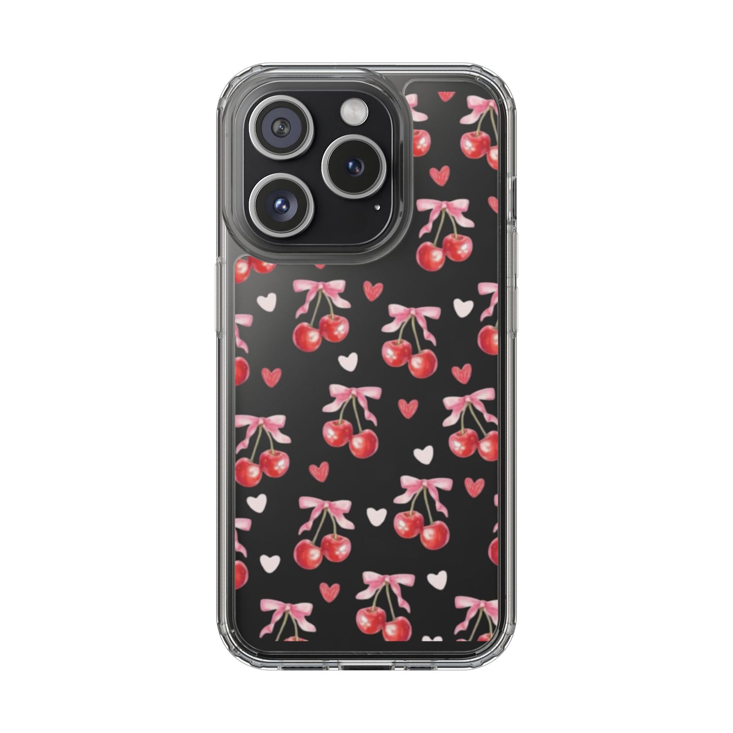 Coquette Cherries Clear Case
