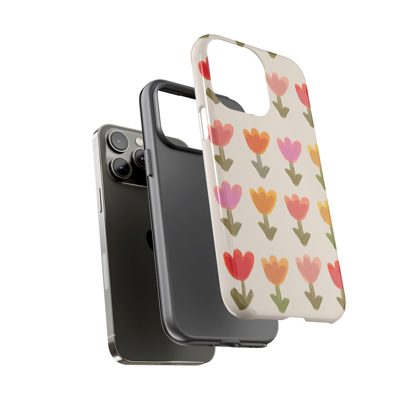 Pastel Flowers Tough Case
