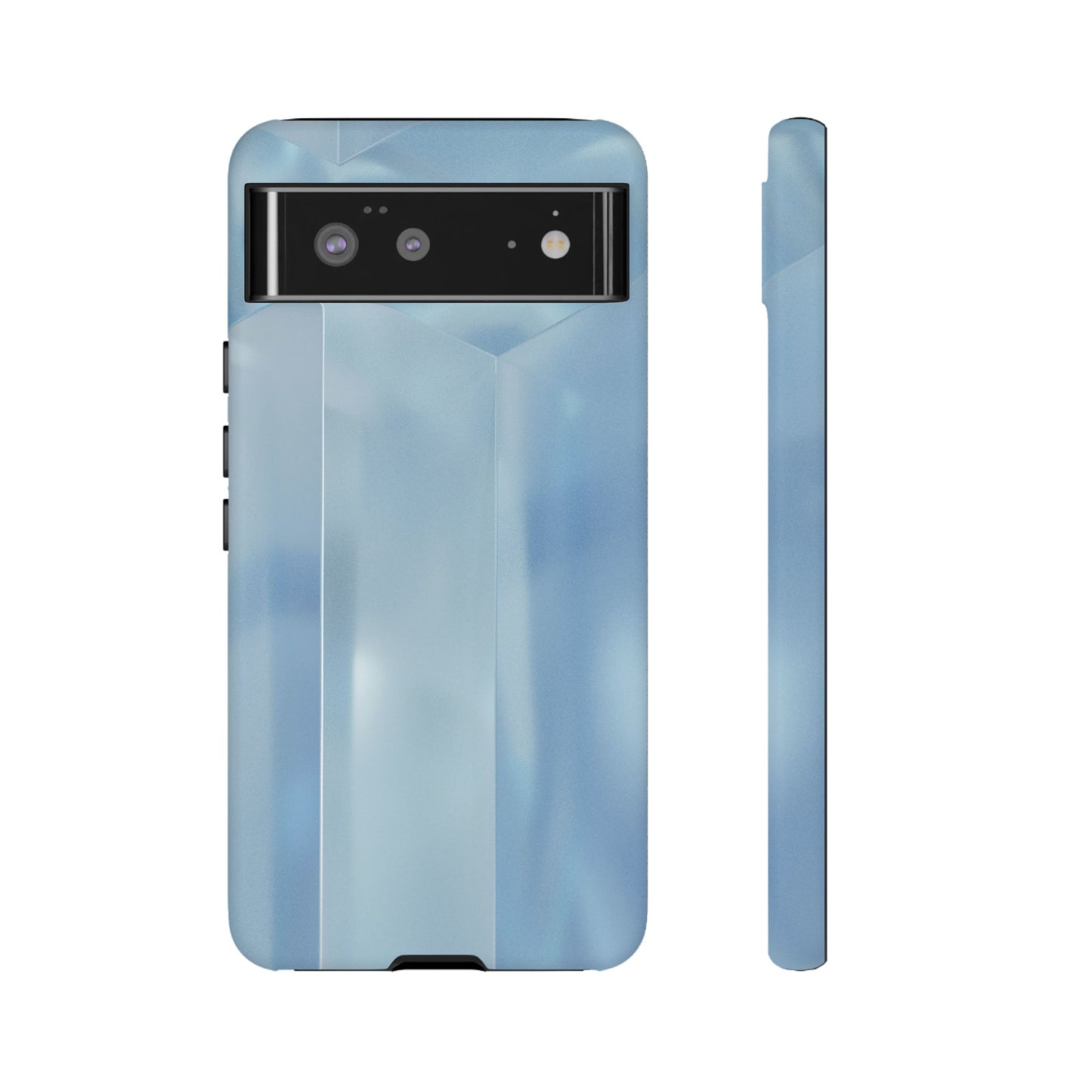 Baby Blue Glassy Tough Case