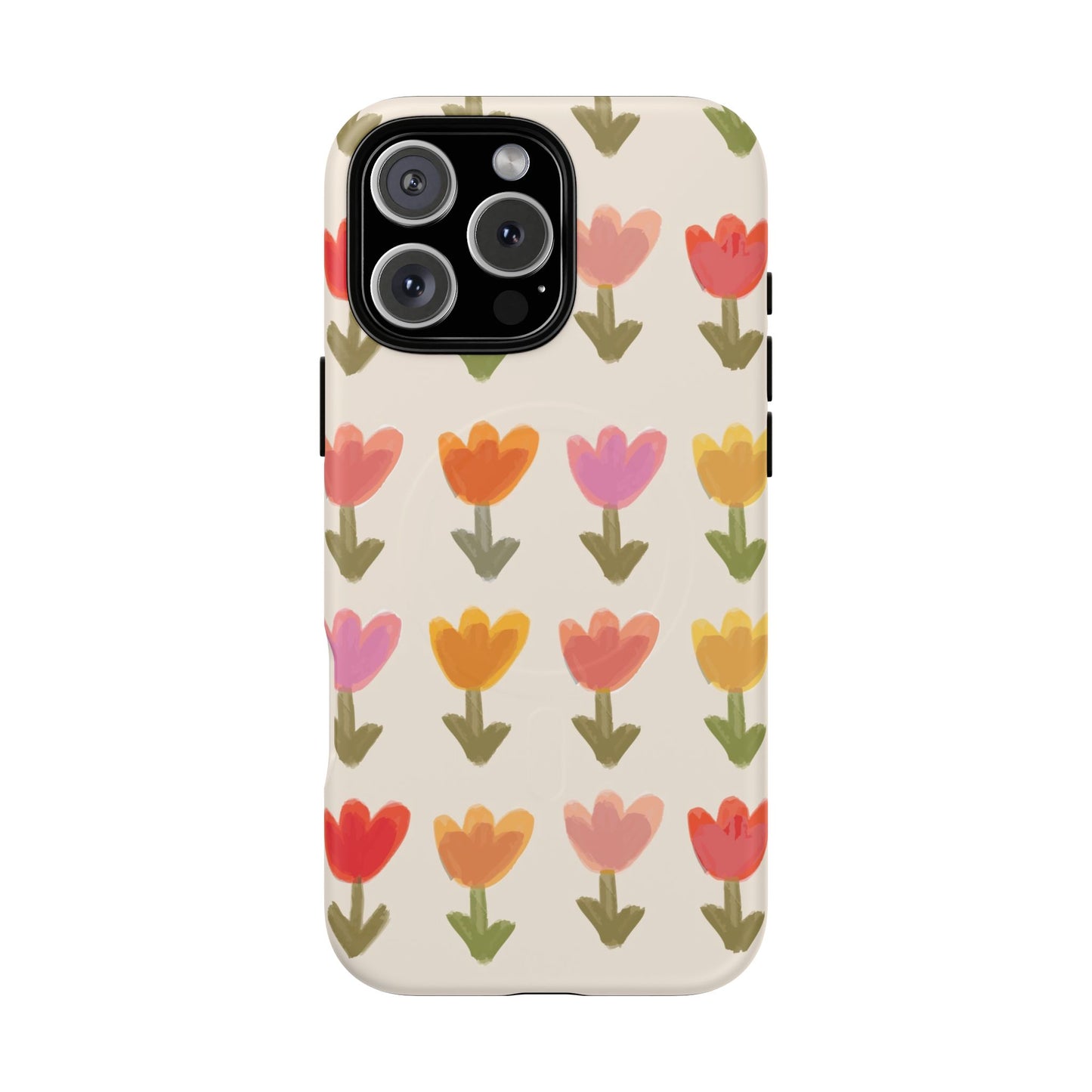 Pastel Flowers Tough Magnetic Case