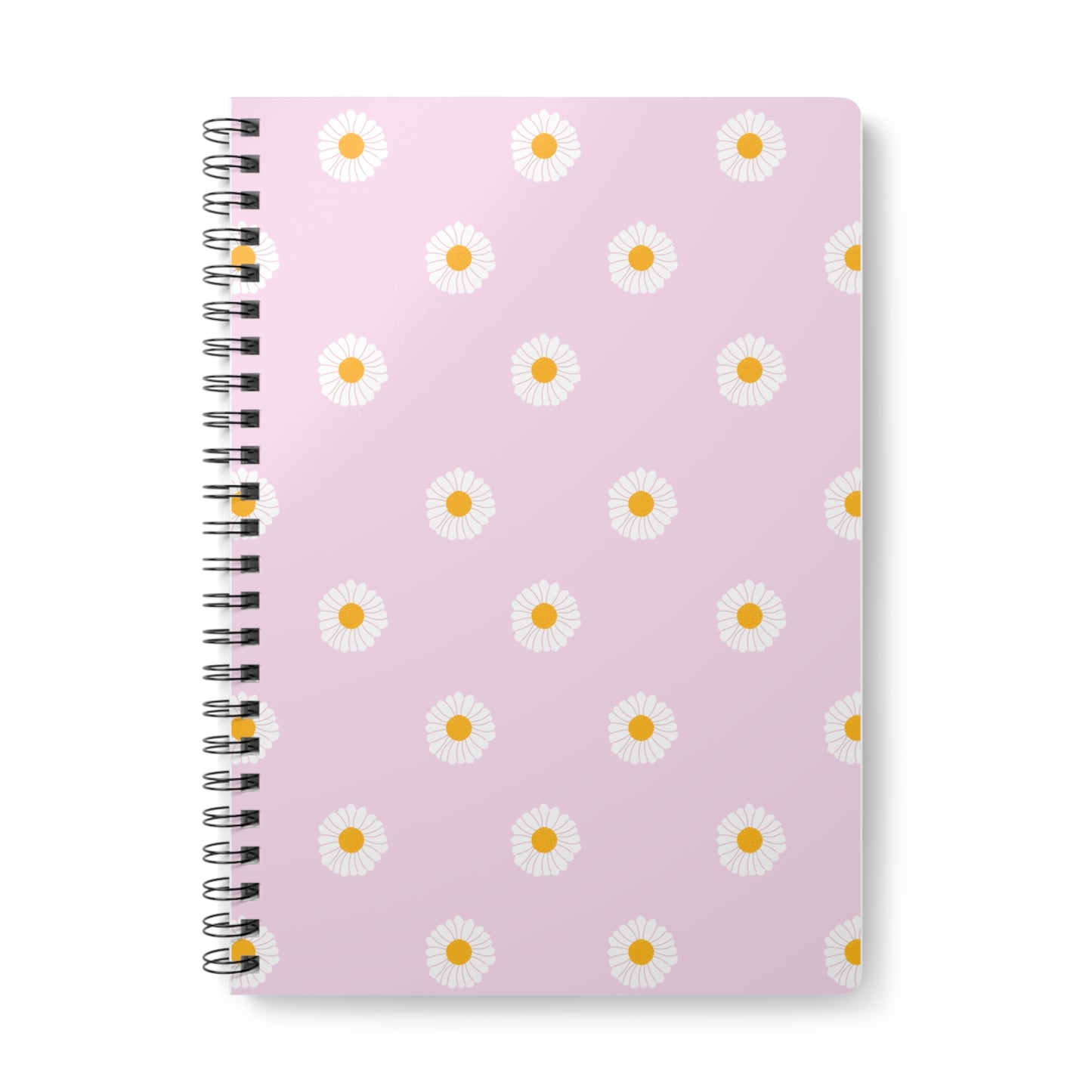 Daisies Wirobound Softcover Notebook, A5