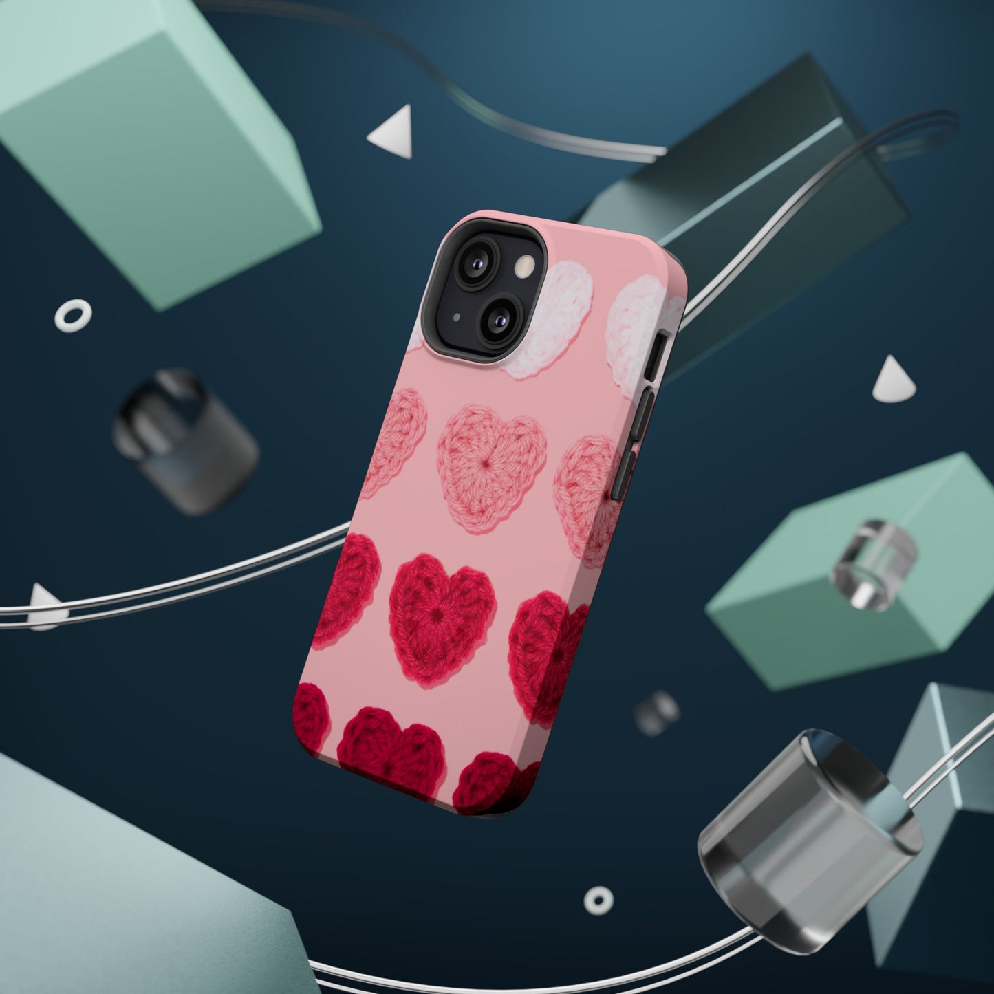 Knitted Hearts Magnetic Tough Case