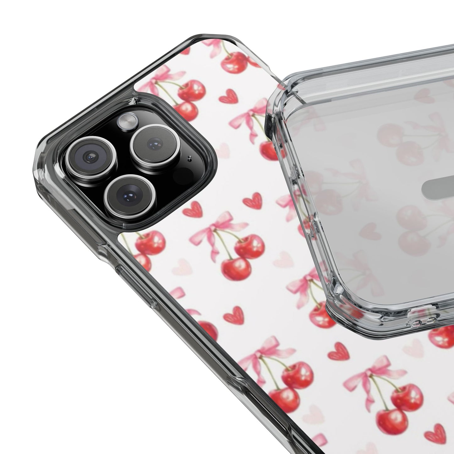 Coquette Cherries Magnetic Clear Impact Case
