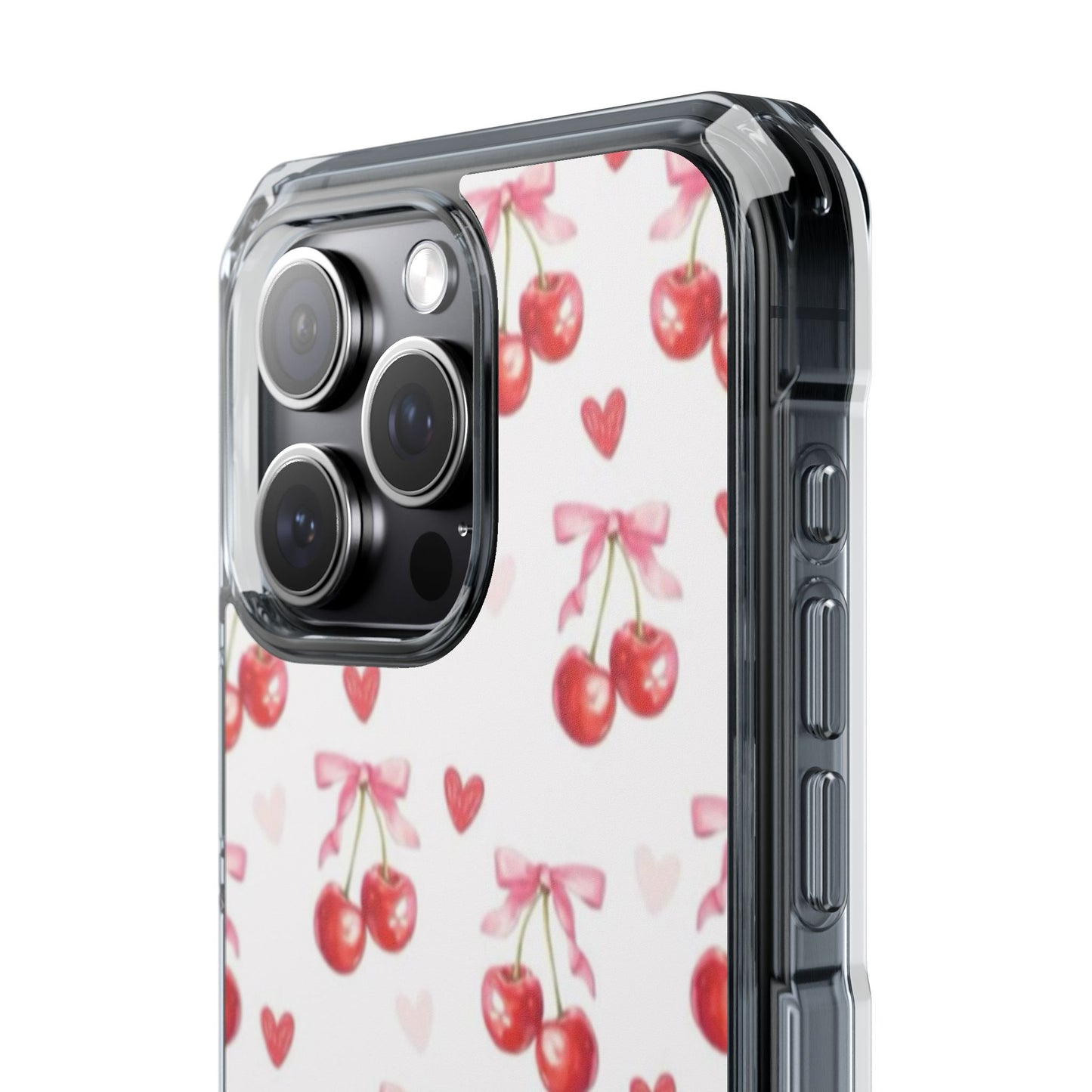 Coquette Cherries Magnetic Clear Impact Case