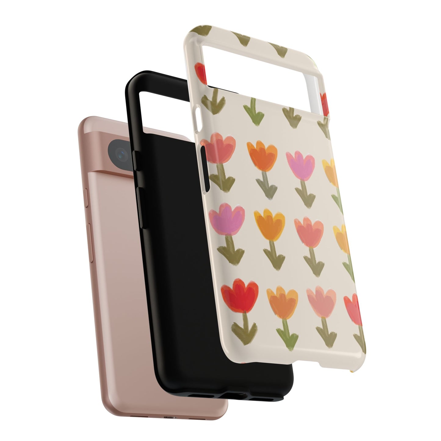 Pastel Flowers Tough Case