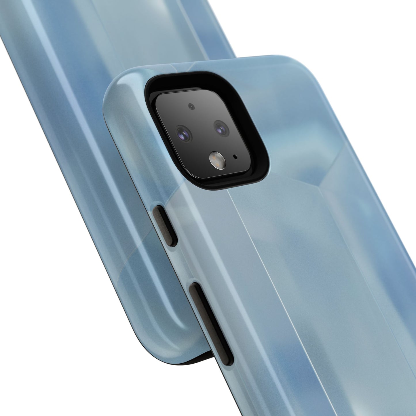 Baby Blue Glassy Tough Case